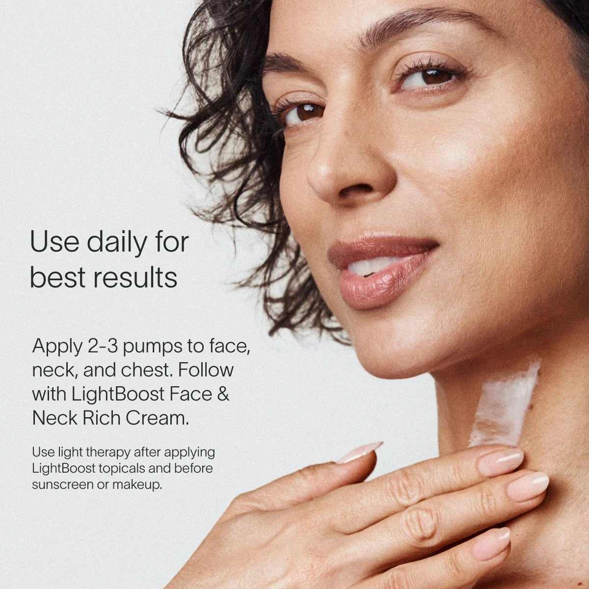 Light Therapy Boosting Face & Neck Serum Solawave