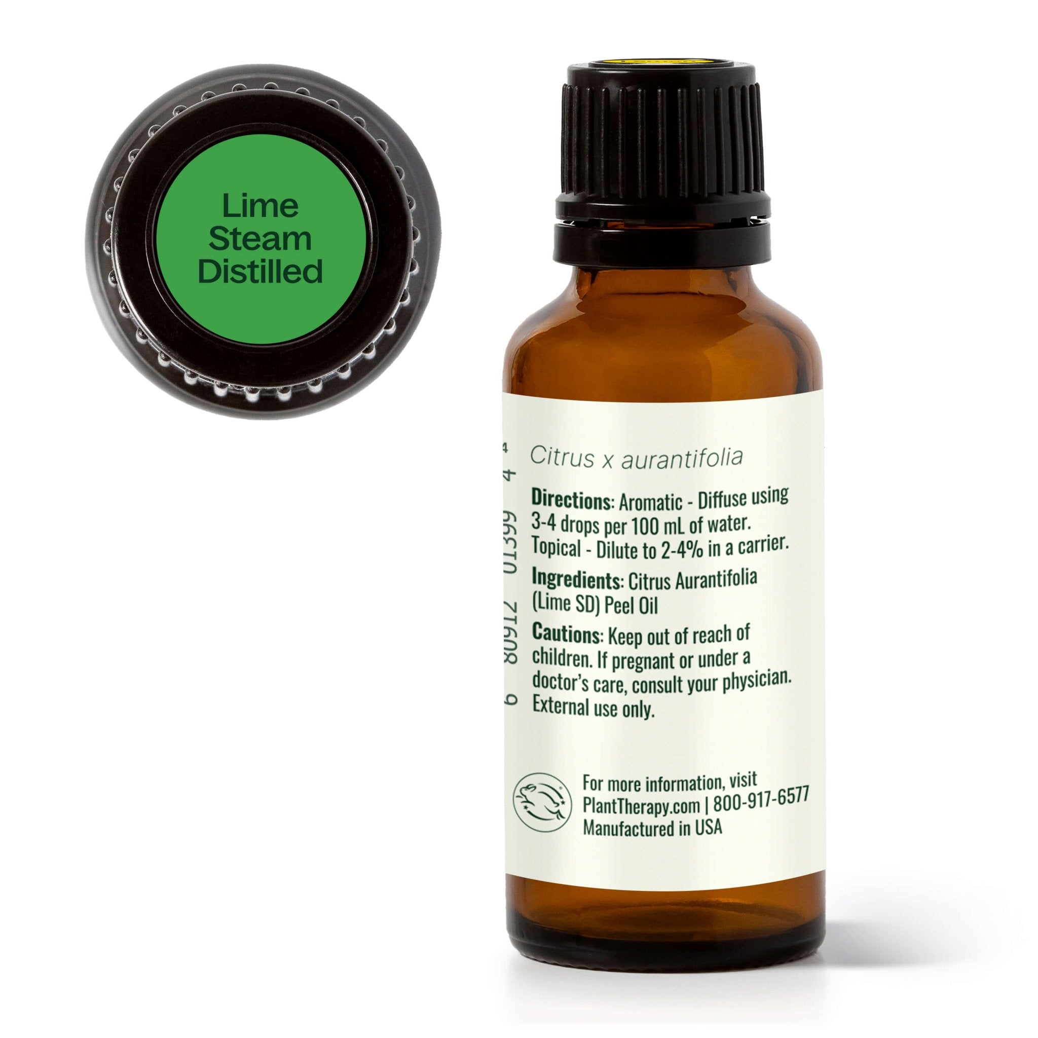 Lime Steam Distilled Essential Oil Plant Therapy