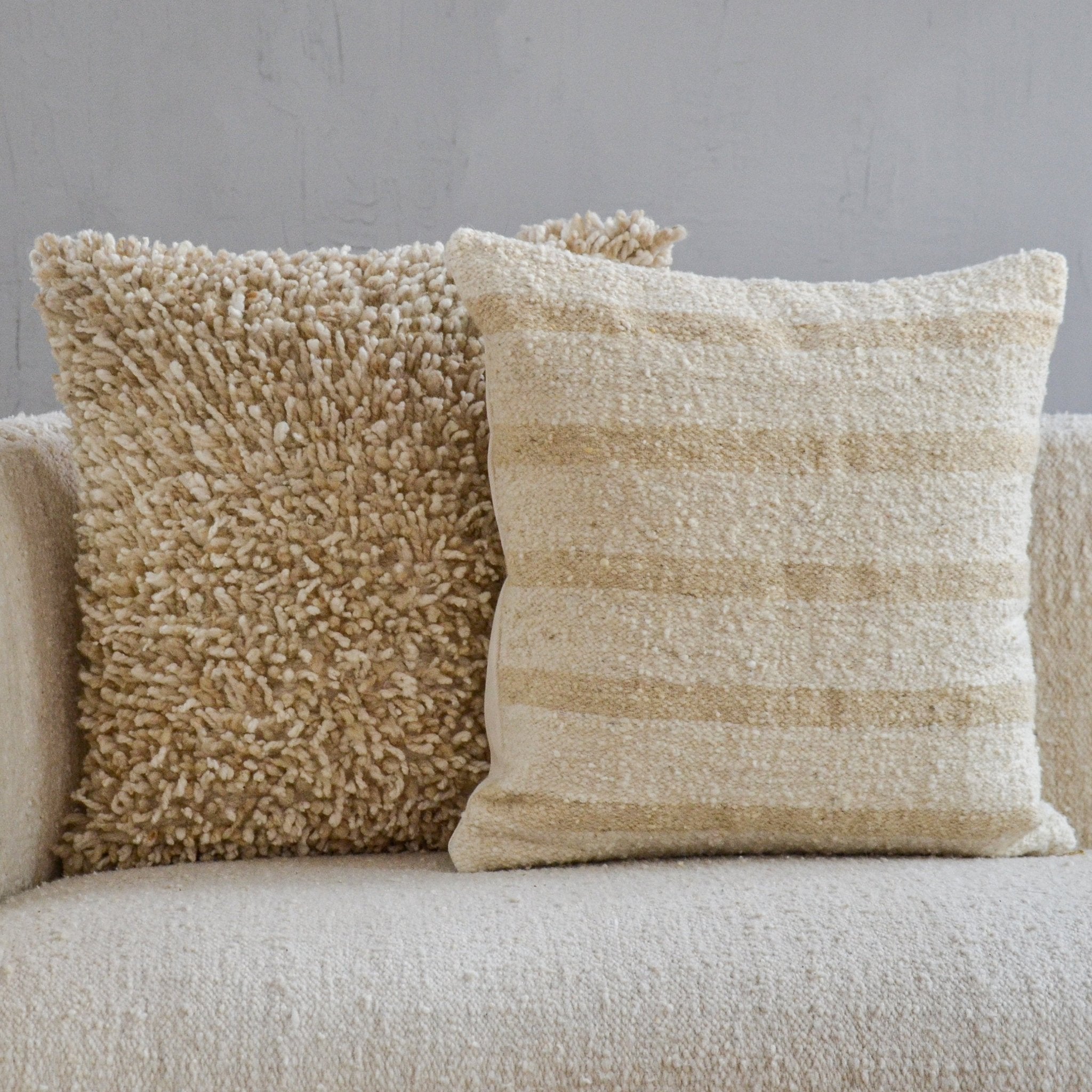Linear Wool Pillow Covers by MESO MESO