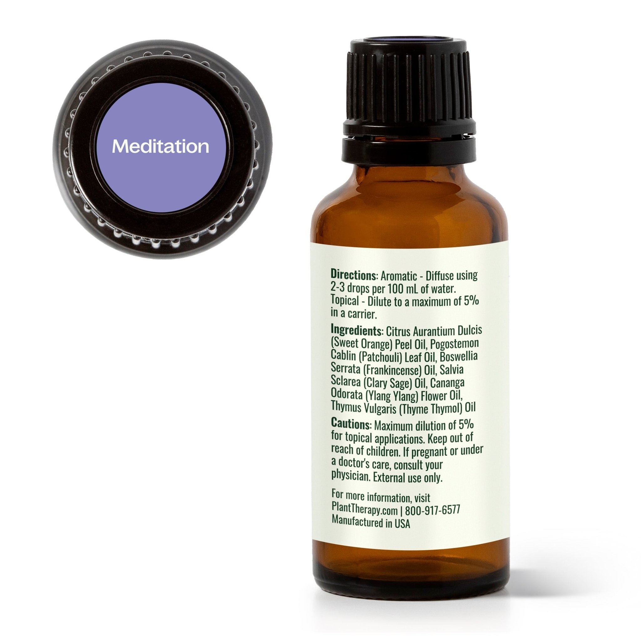 Meditation Essential Oil Blend Plant Therapy