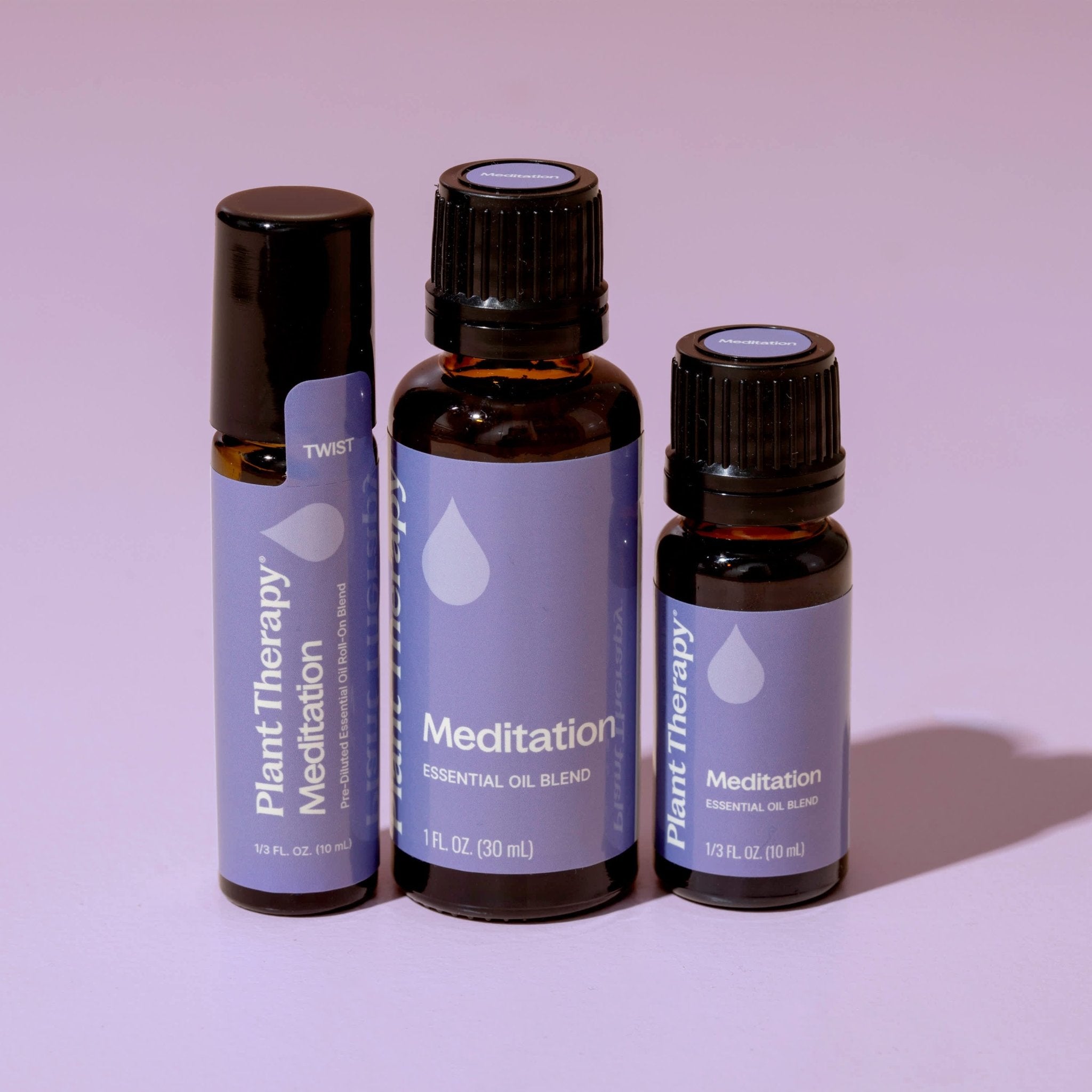 Meditation Essential Oil Blend Pre - Diluted Roll - On Plant Therapy
