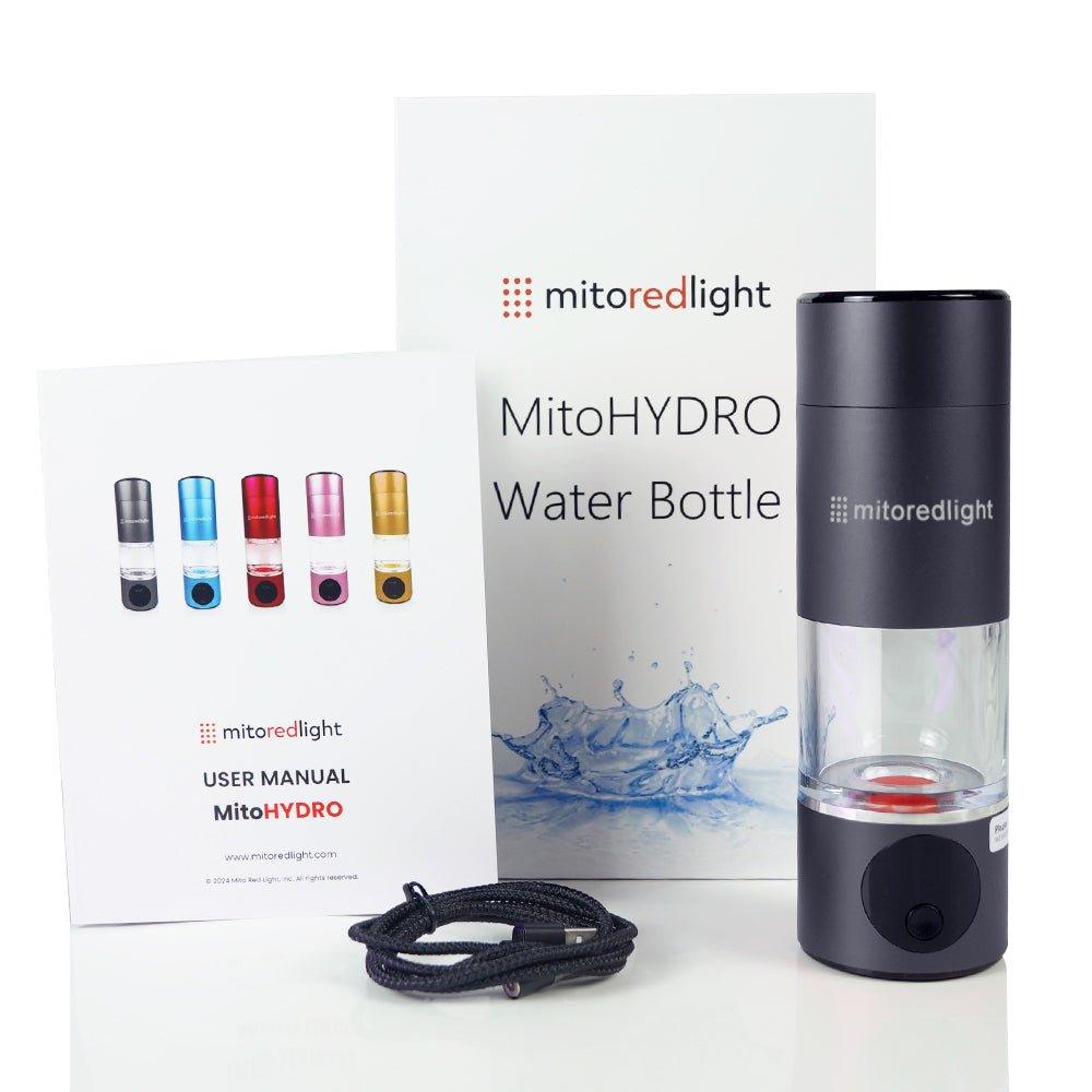 MitoHYDRO™ Ultra Premium Hydrogen Water Bottle Mito Red Light