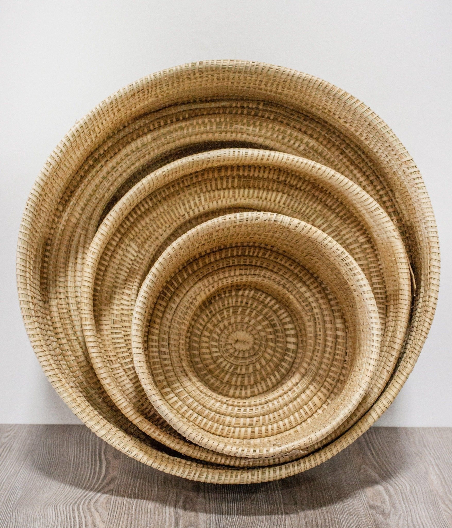 Natural Woven Dengu Basket Kanju Interiors