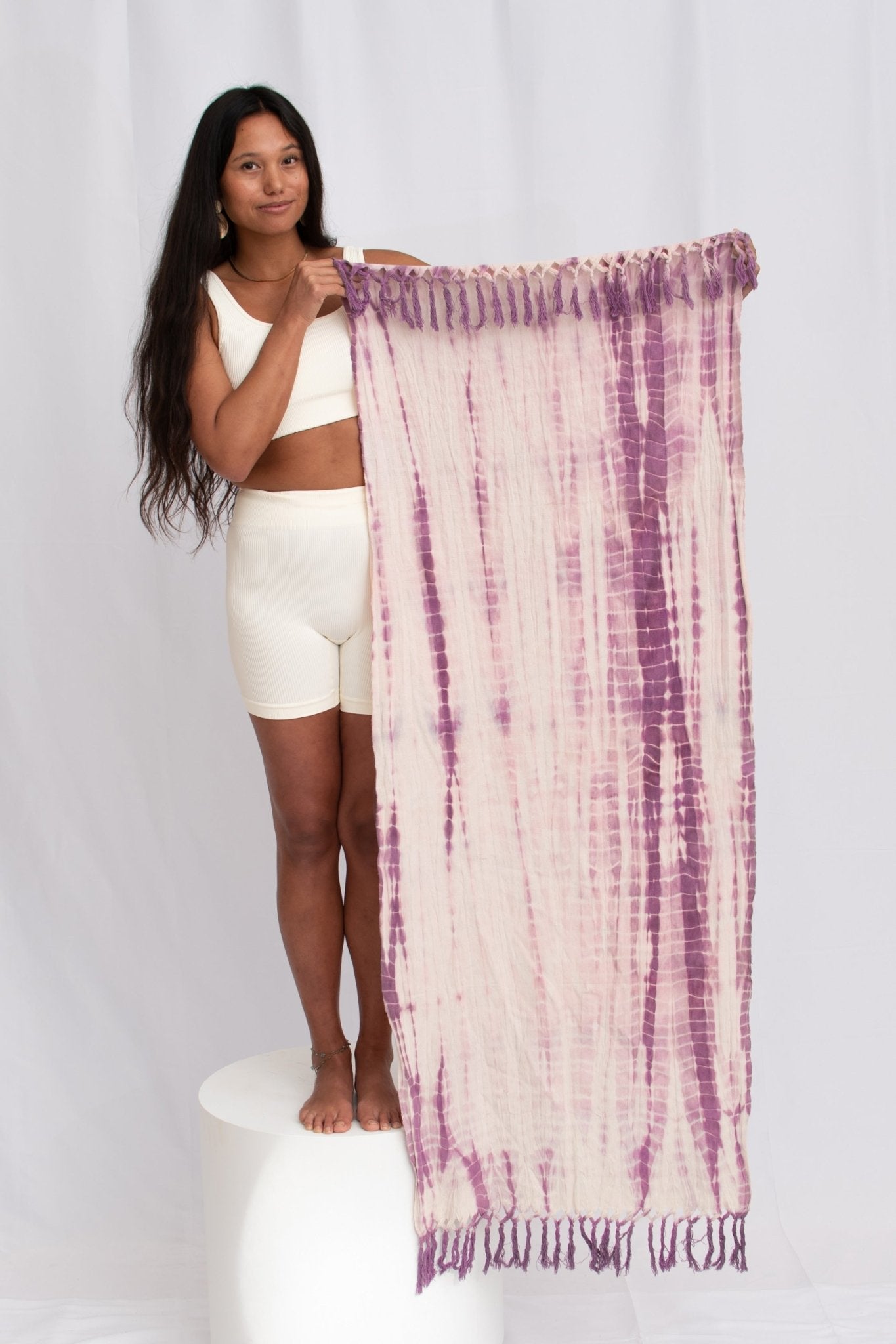 Naturally Dyed Herbal Yoga Towels okoliving