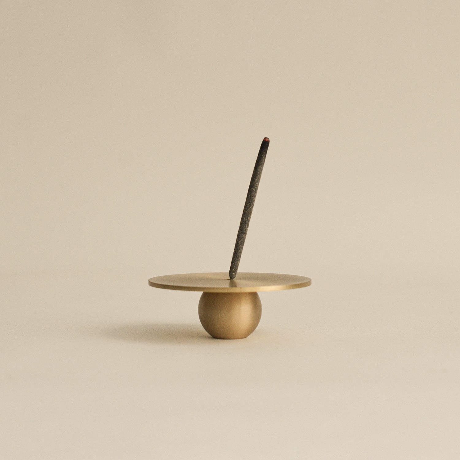 Orb Brass Incense Holder CEDAR AND MYRRH