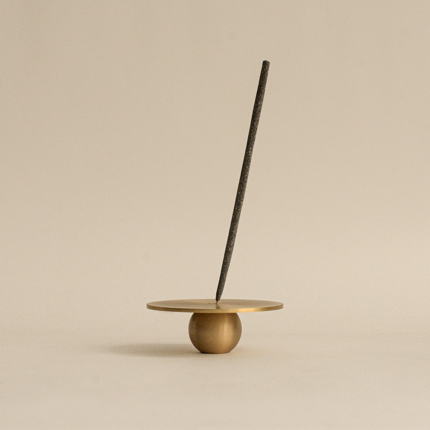 Orb Brass Incense Holder CEDAR AND MYRRH