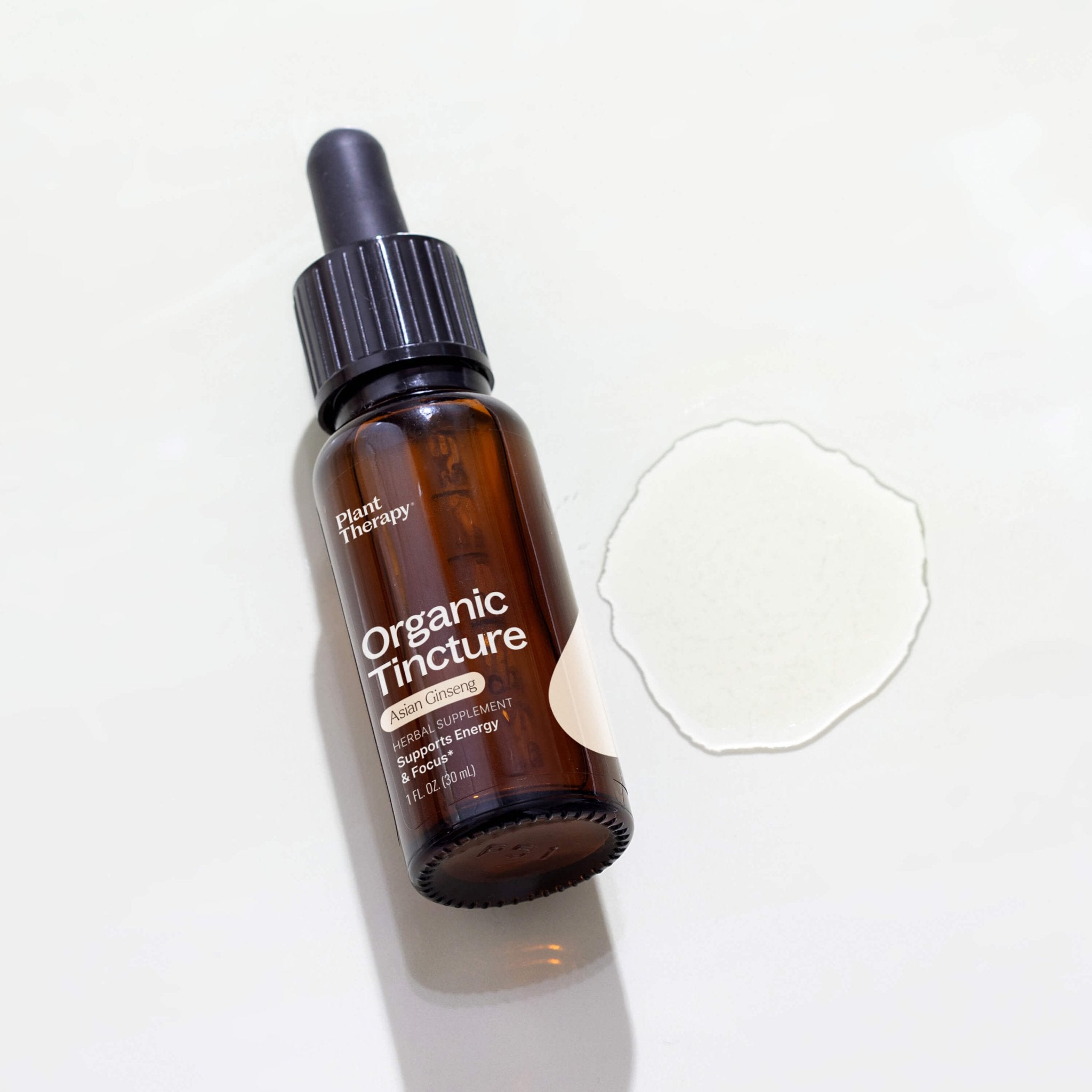 Organic Asian Ginseng Herbal Tincture Plant Therapy