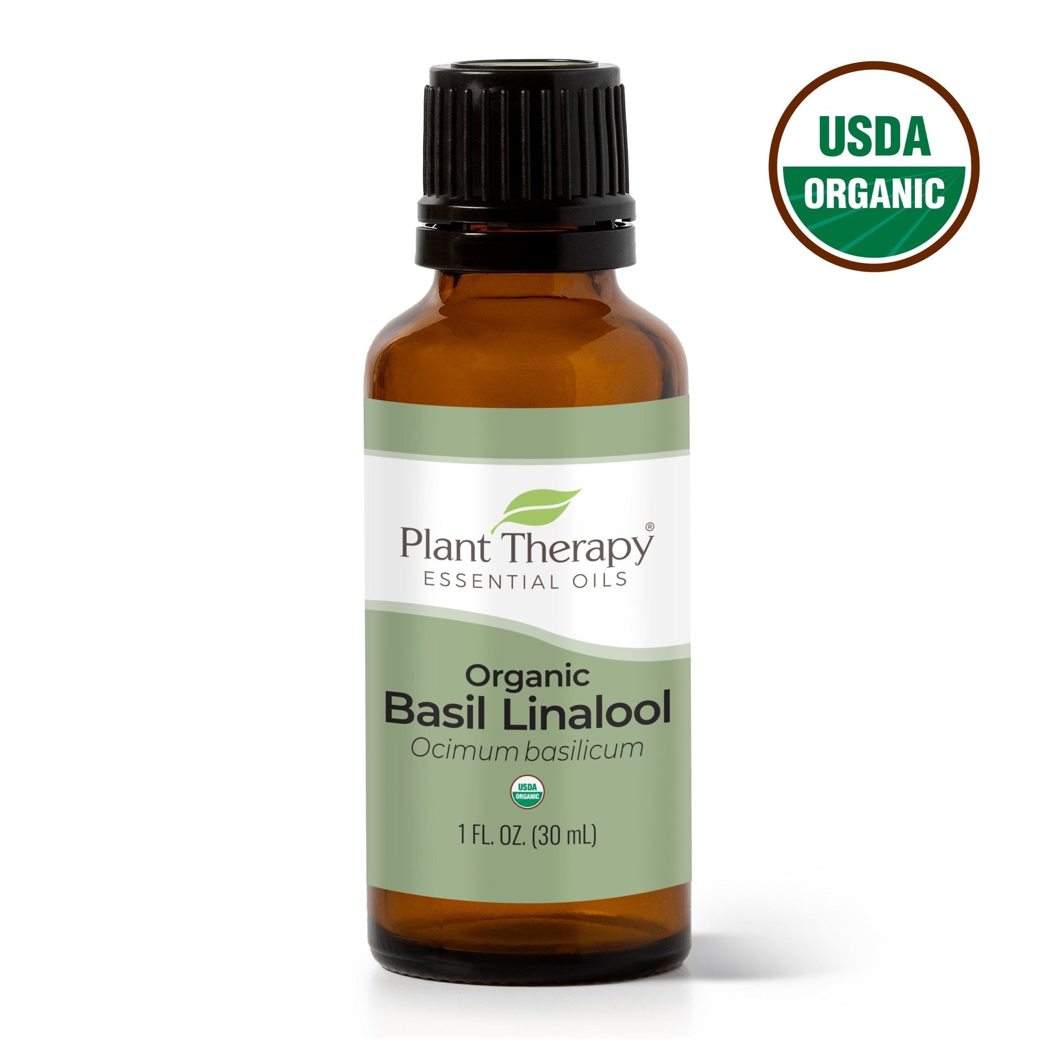 Organic Basil Linalool Essential Oil Plant Therapy