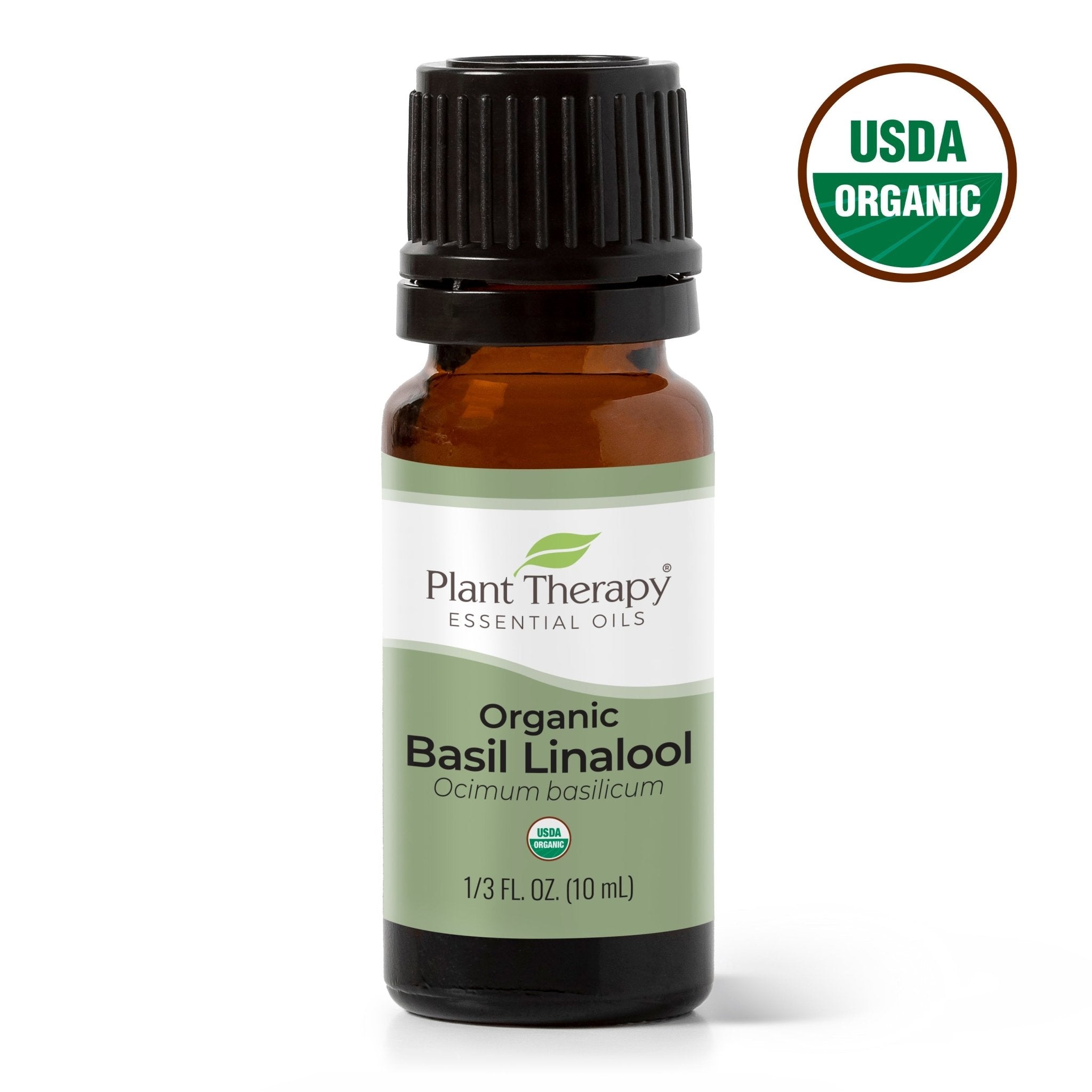 Organic Basil Linalool Essential Oil Plant Therapy