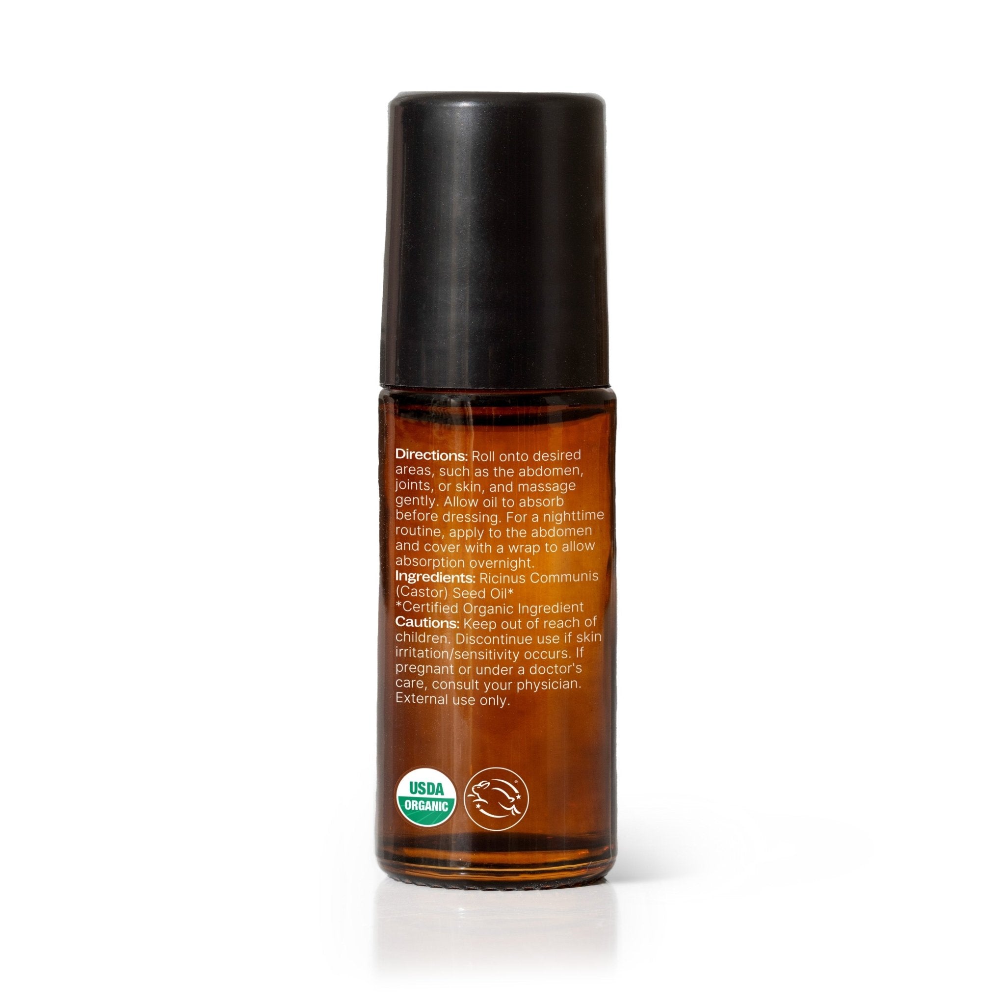 Organic Castor Body Oil Roll - On Plant Therapy