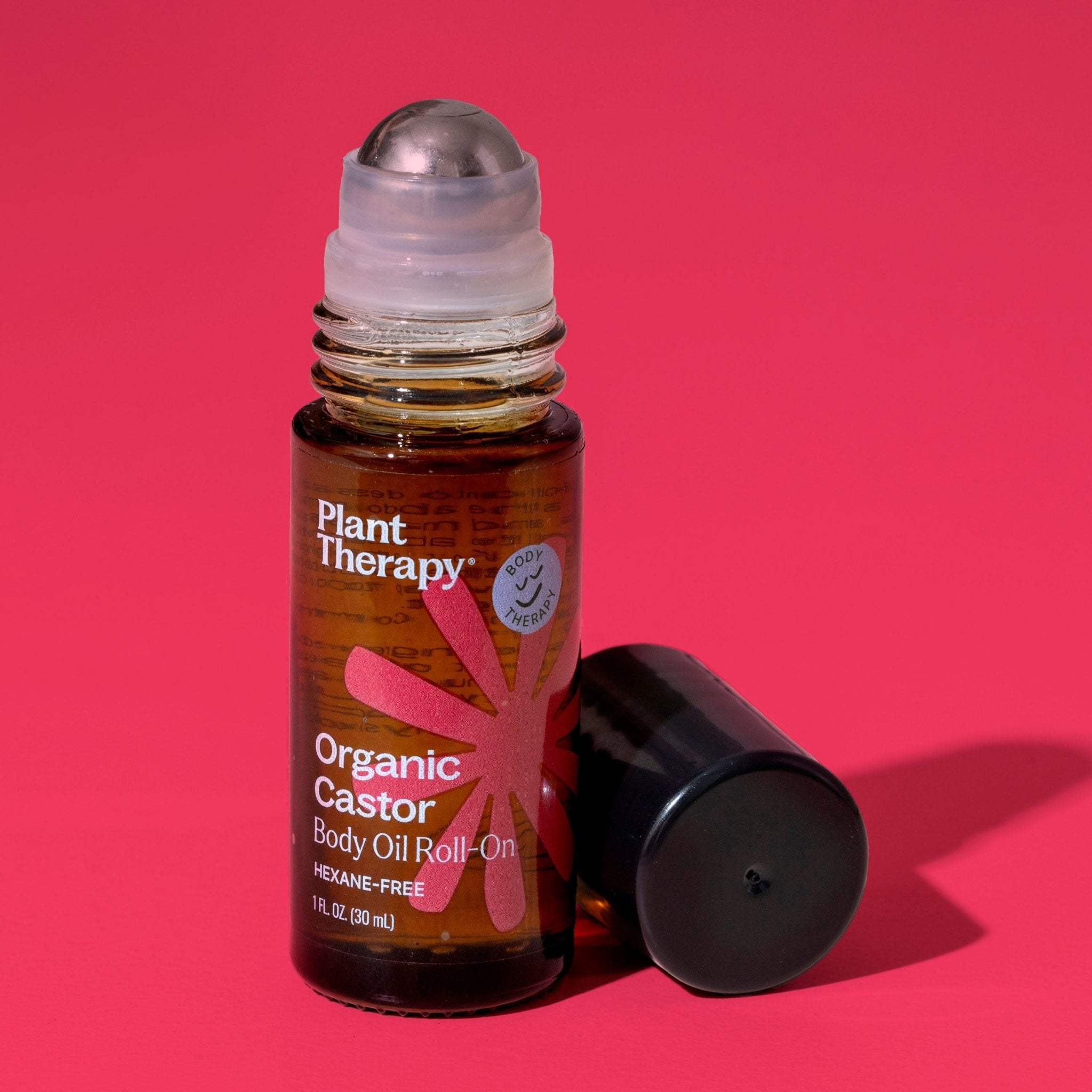 Organic Castor Body Oil Roll - On Plant Therapy