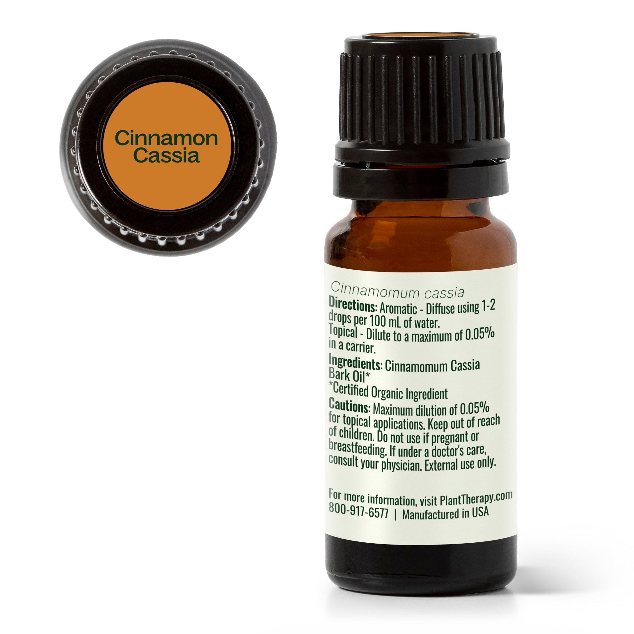 Organic Cinnamon Cassia Essential Oil Plant Therapy
