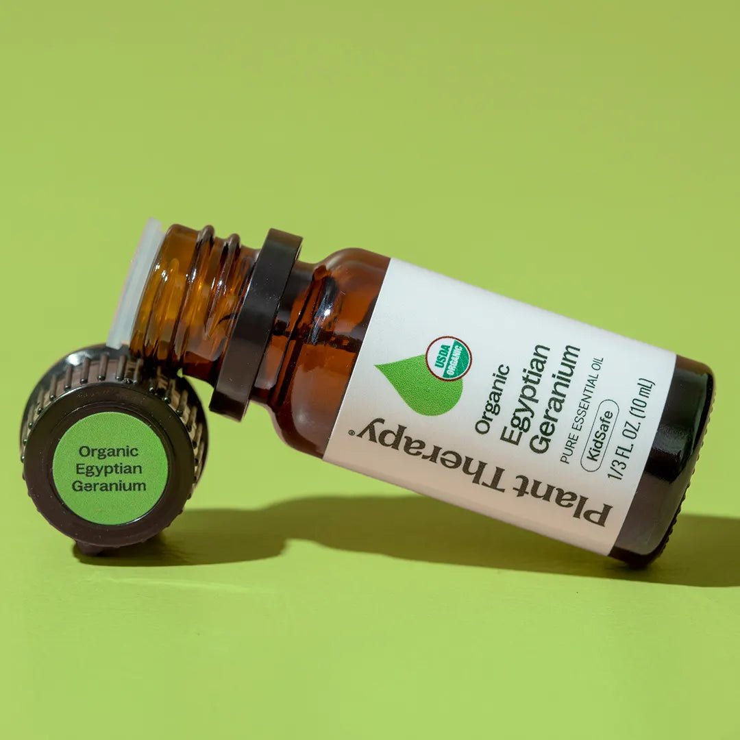 Organic Egyptian Geranium Essential Oil Plant Therapy