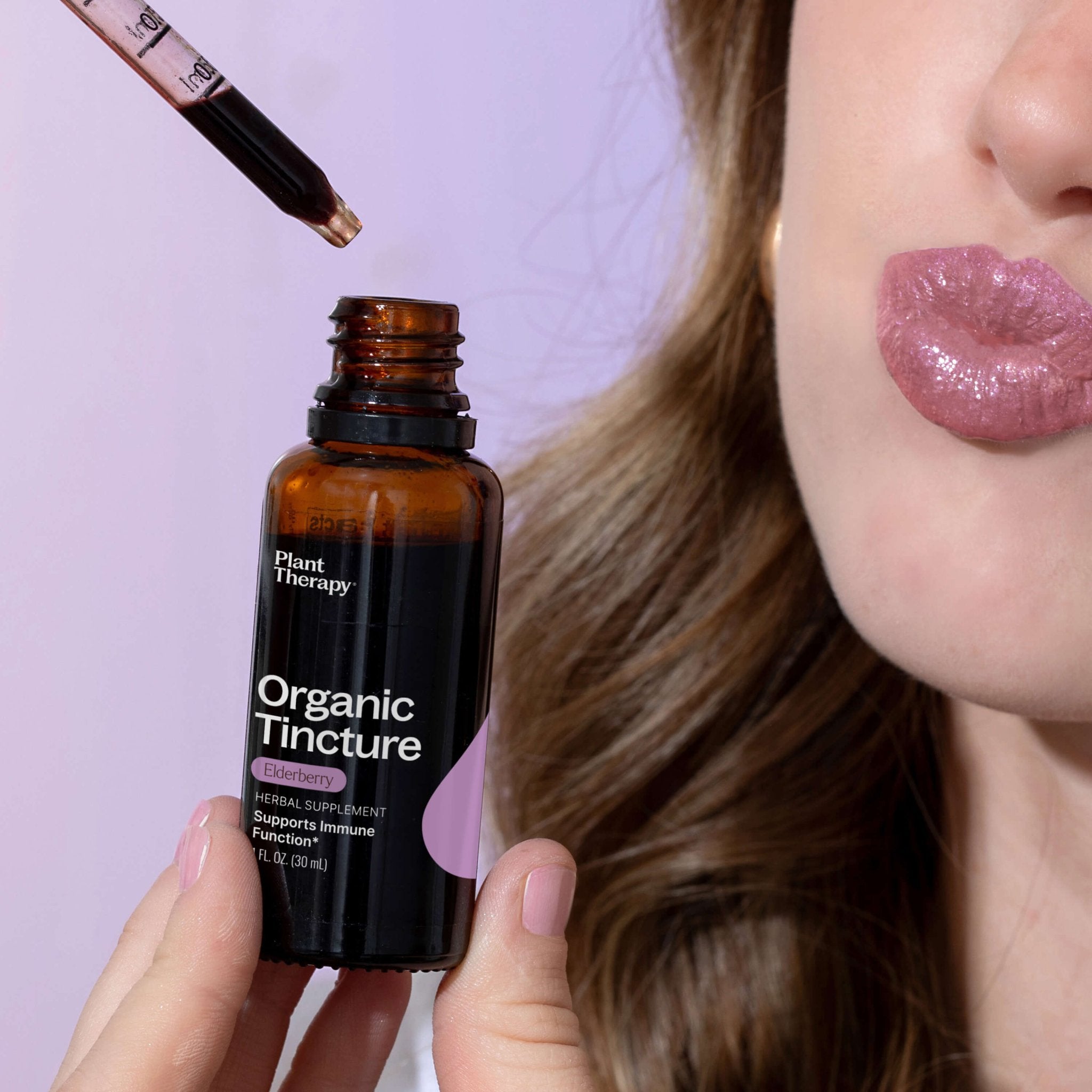 Organic Elderberry Herbal Tincture Plant Therapy