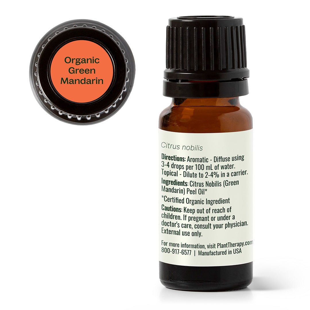 Organic Green Mandarin Essential Oil Plant Therapy