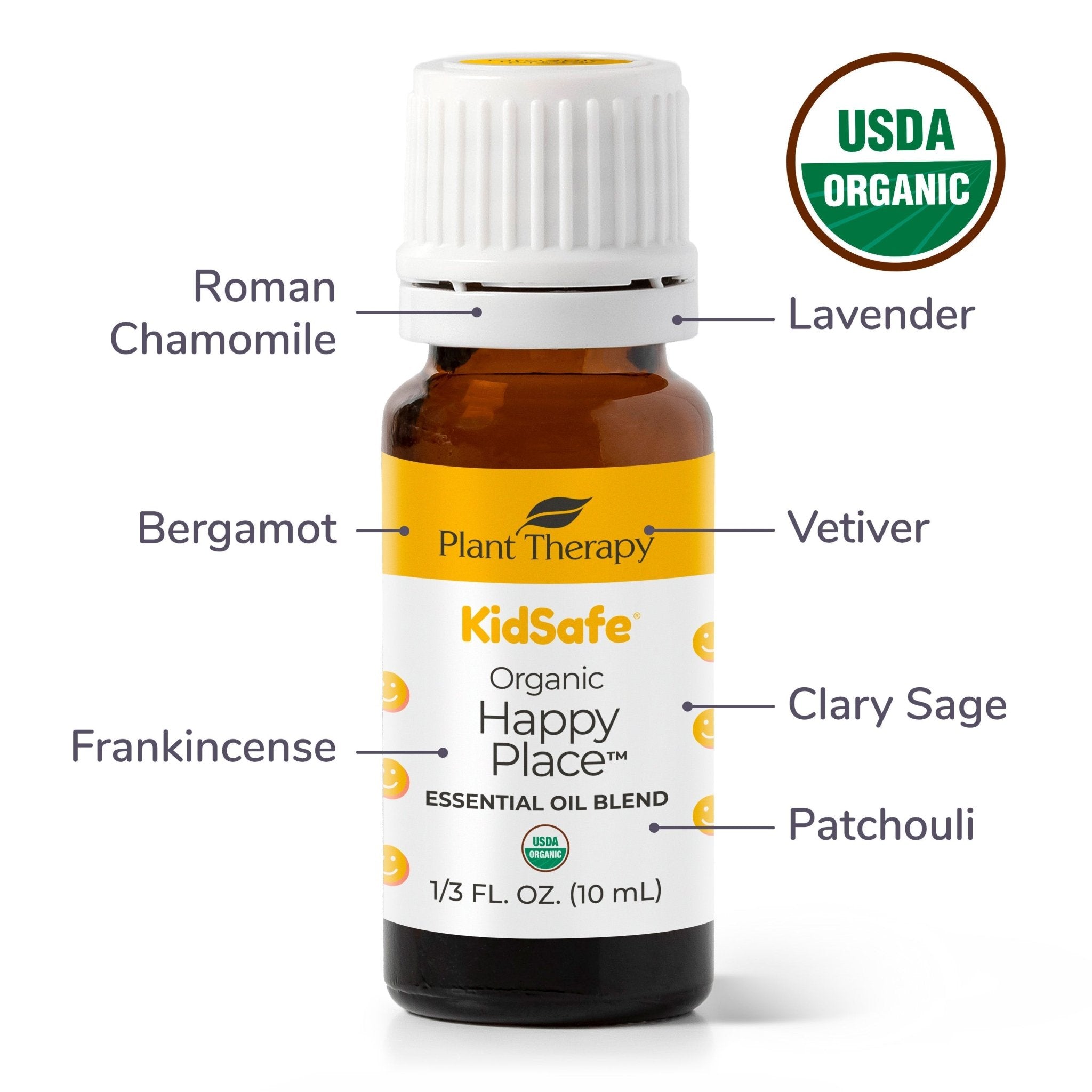 Organic Happy Place™ Essential Oil Blend Plant Therapy