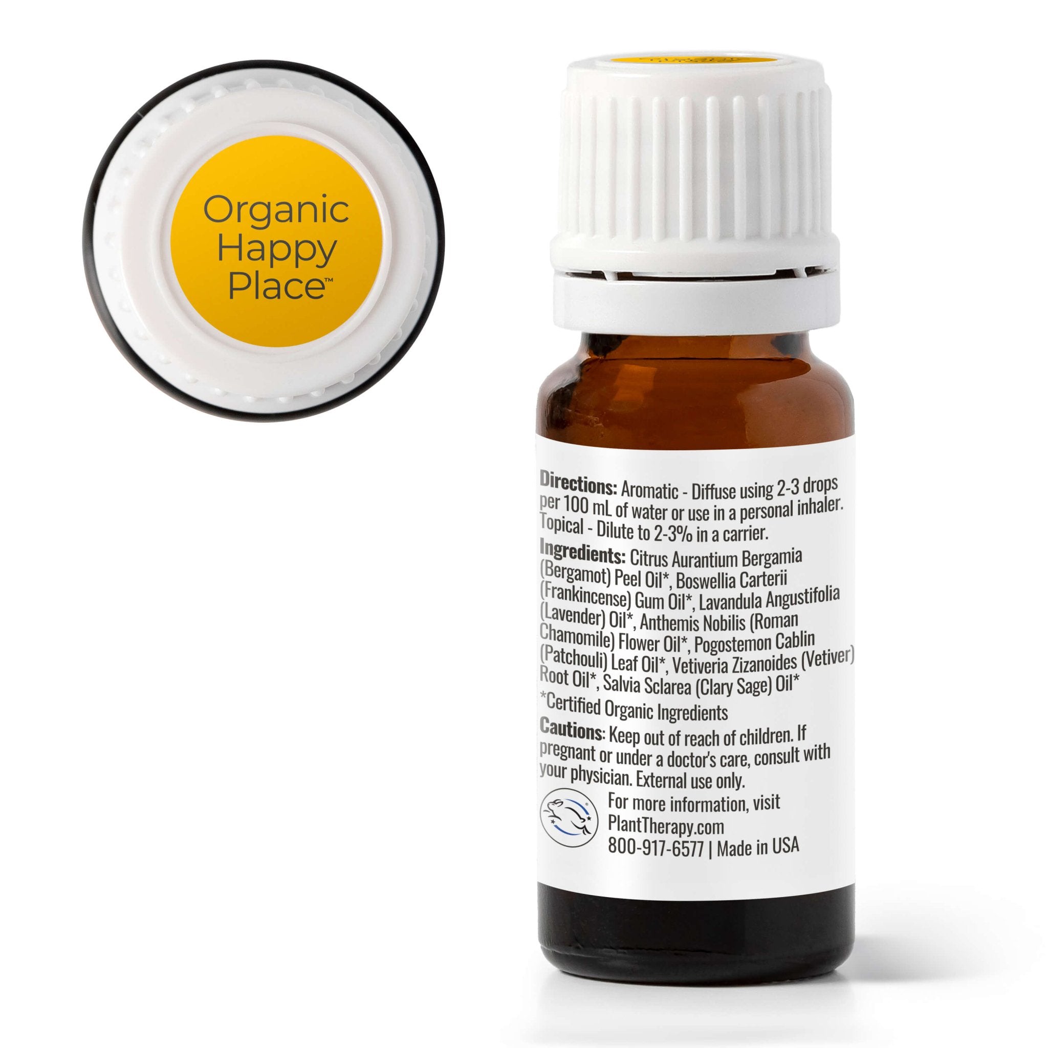 Organic Happy Place™ Essential Oil Blend Plant Therapy