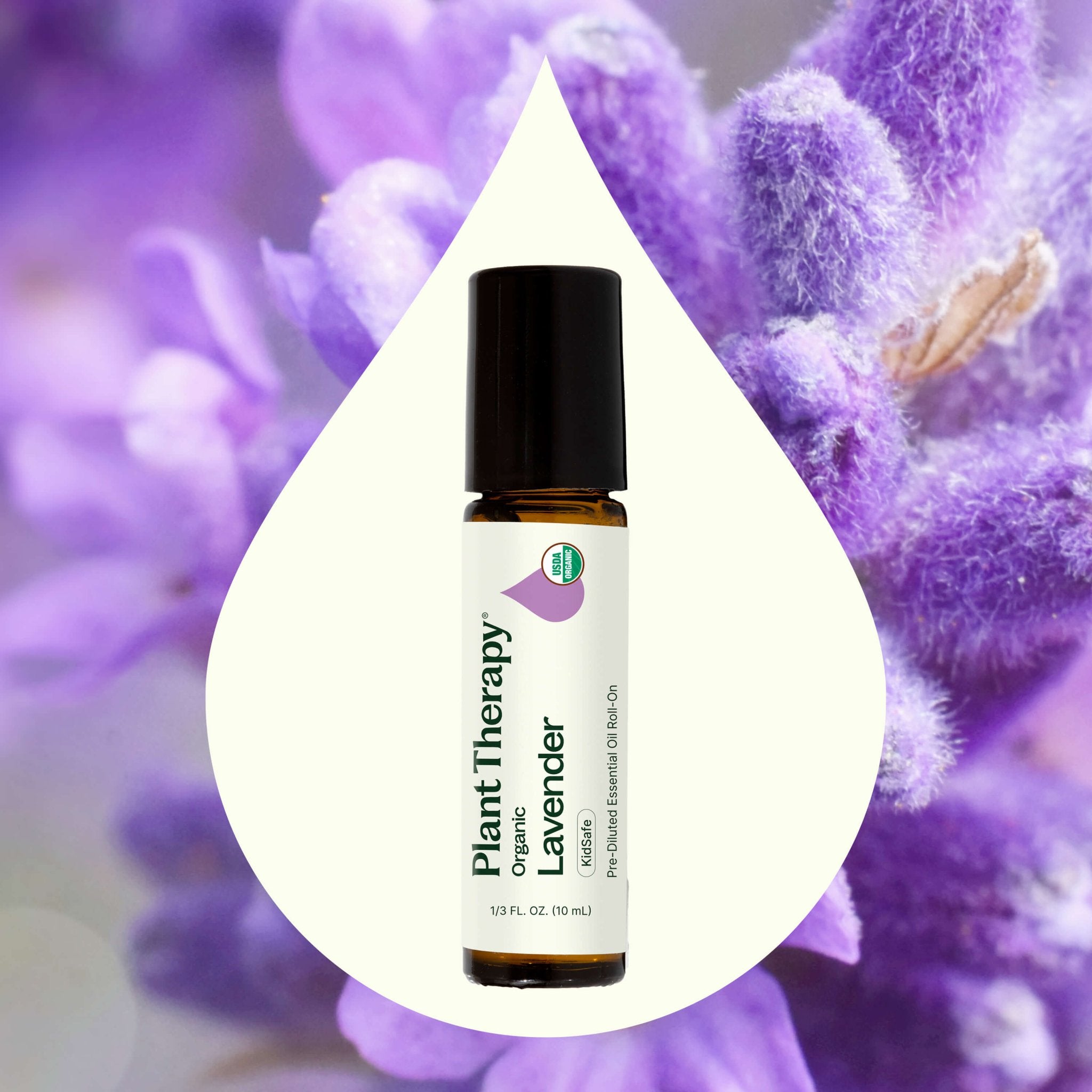 Organic Lavender Essential Oil Pre - Diluted Roll - On Plant Therapy