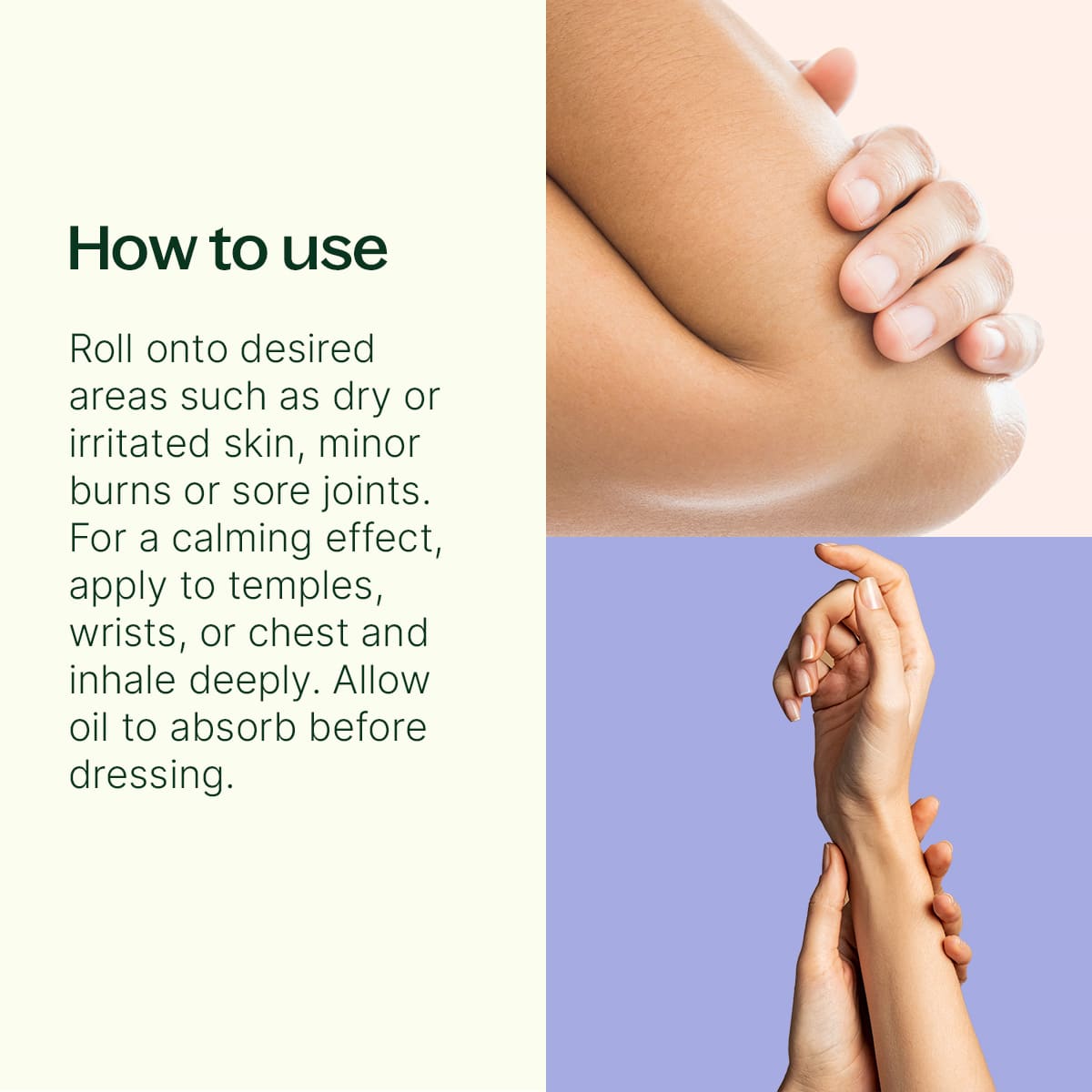 Organic Lavender & Frankincense Castor Body Oil Roll - On 30 mL Plant Therapy