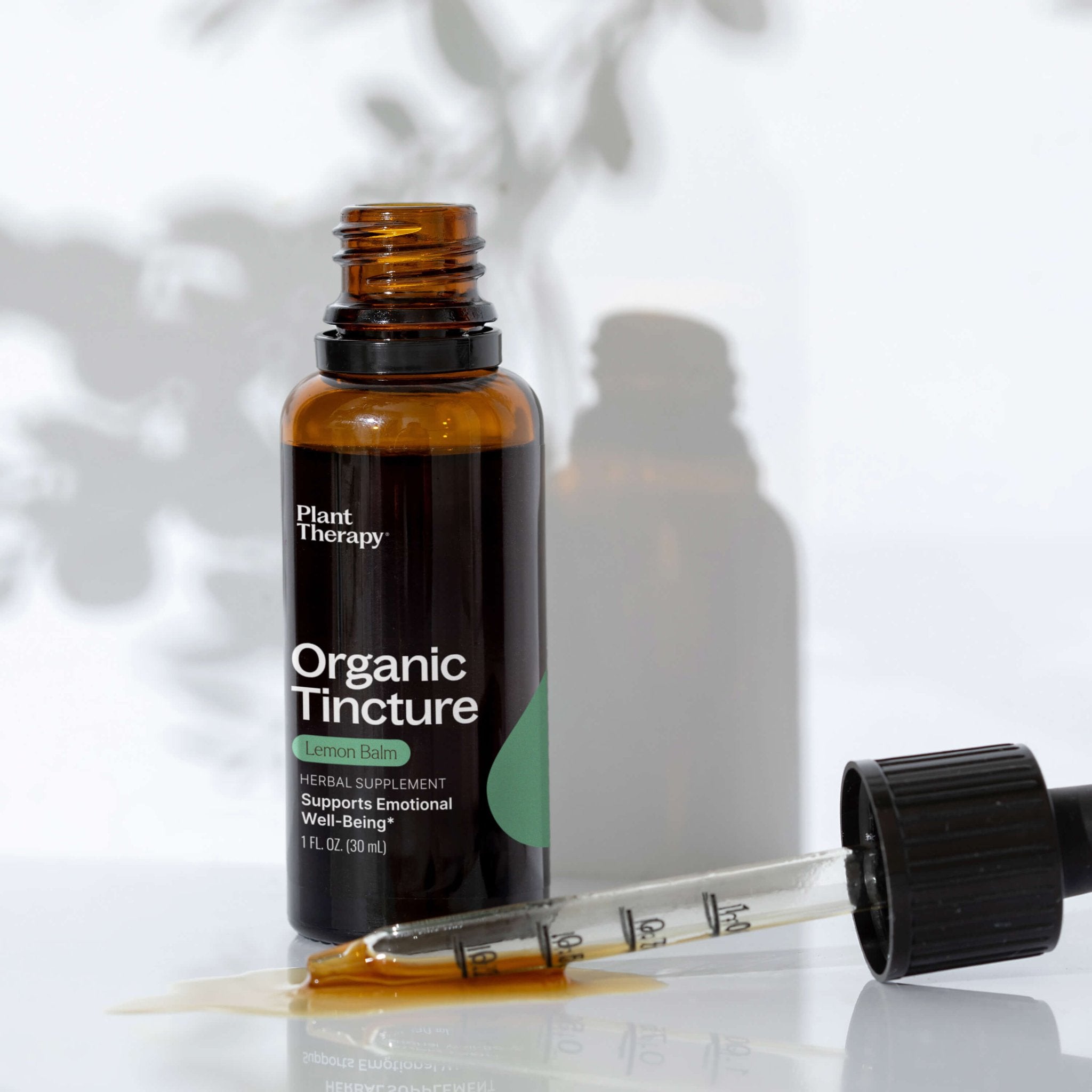 Organic Lemon Balm Herbal Tincture Plant Therapy