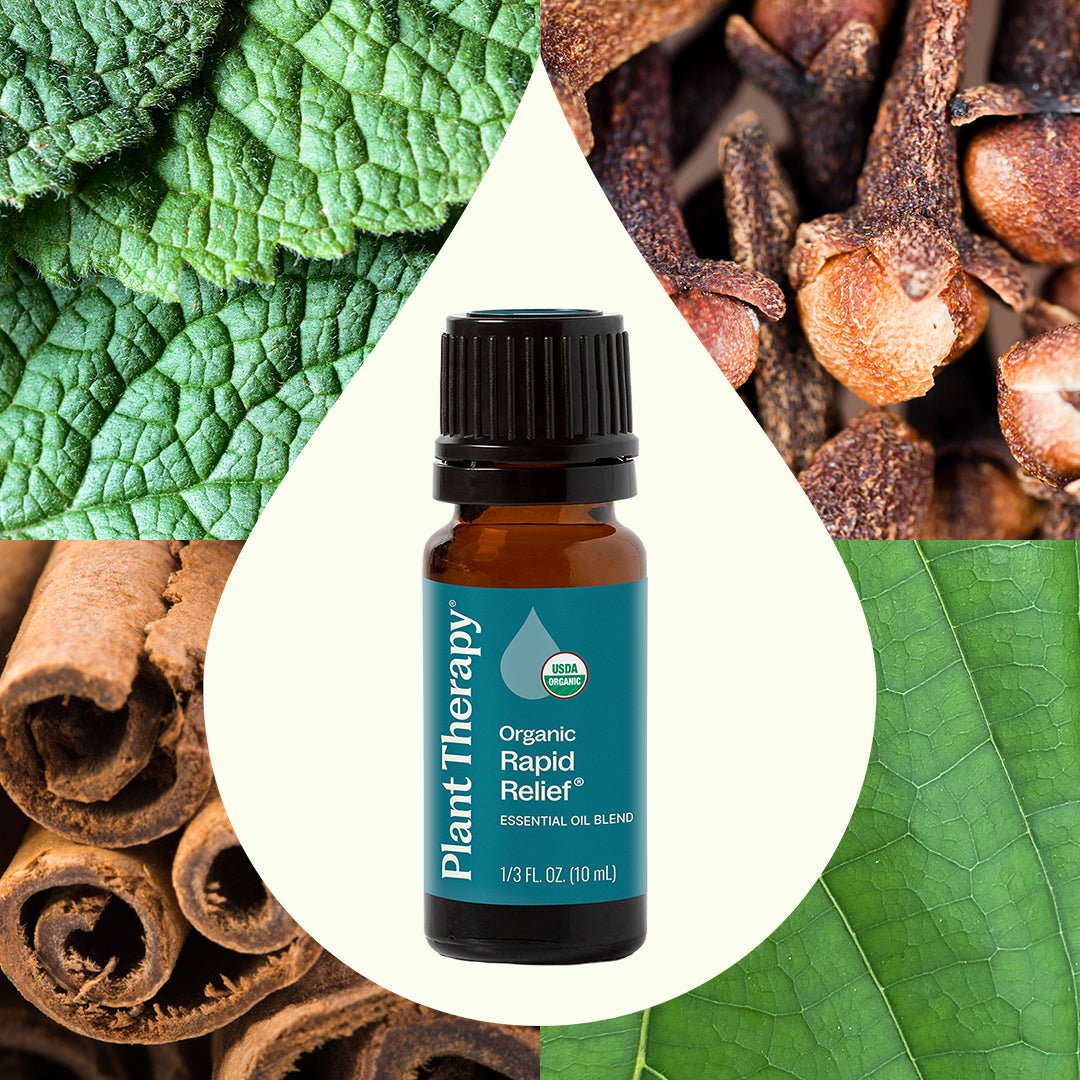 Organic Rapid Relief Essential Oil Blend Plant Therapy