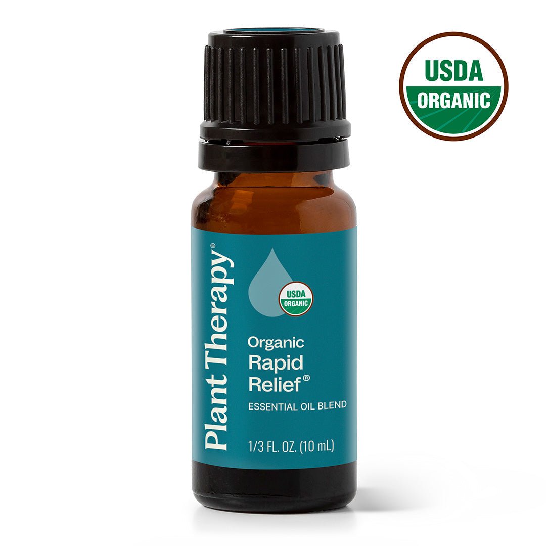 Organic Rapid Relief Essential Oil Blend Plant Therapy