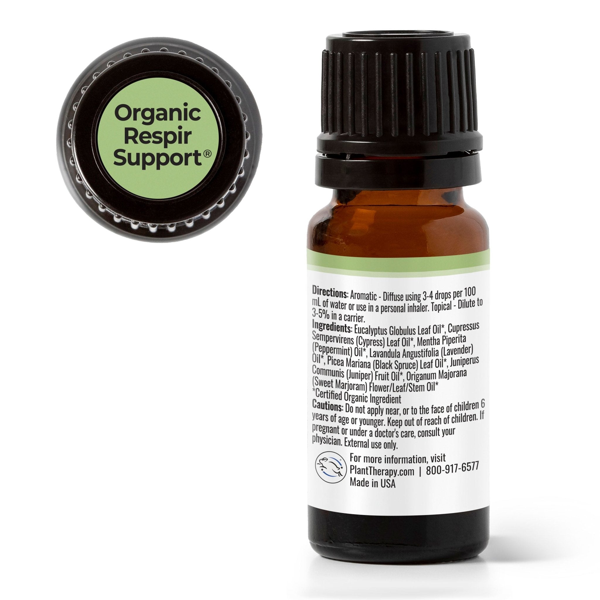 Organic Respir Support® Essential Oil Blend Plant Therapy