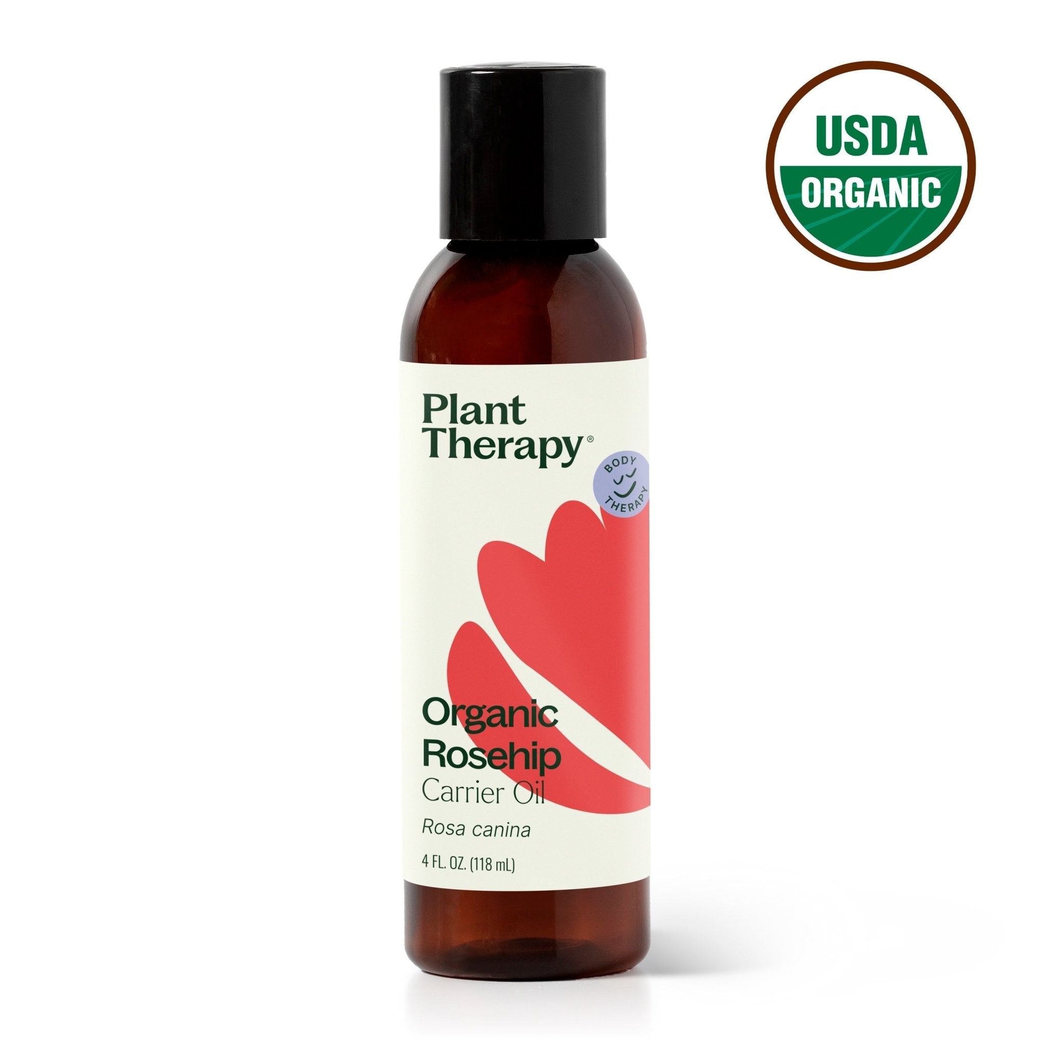 Organic Rosehip Carrier Oil Extra Virgin Plant Therapy