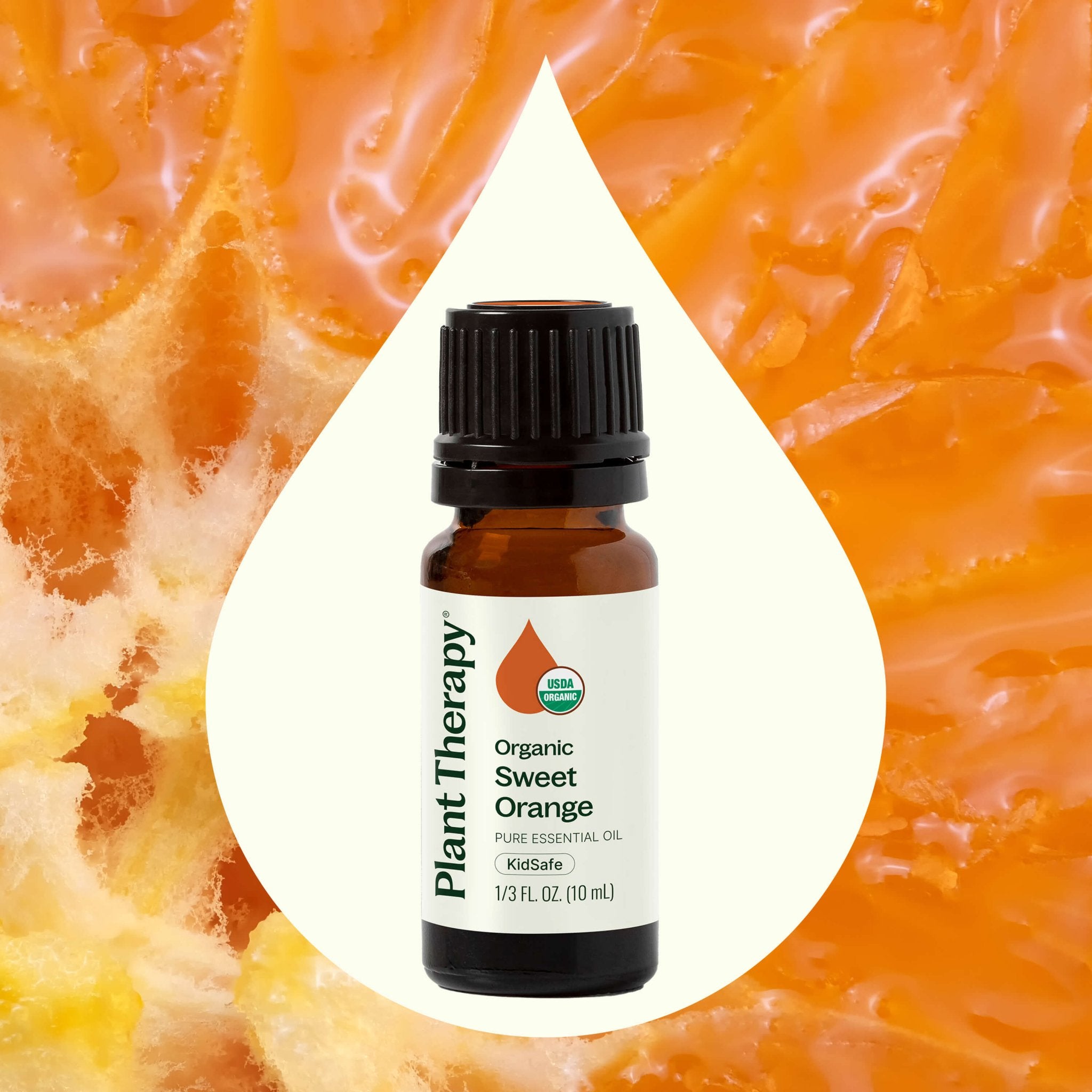 Organic Sweet Orange Essential Oil Plant Therapy