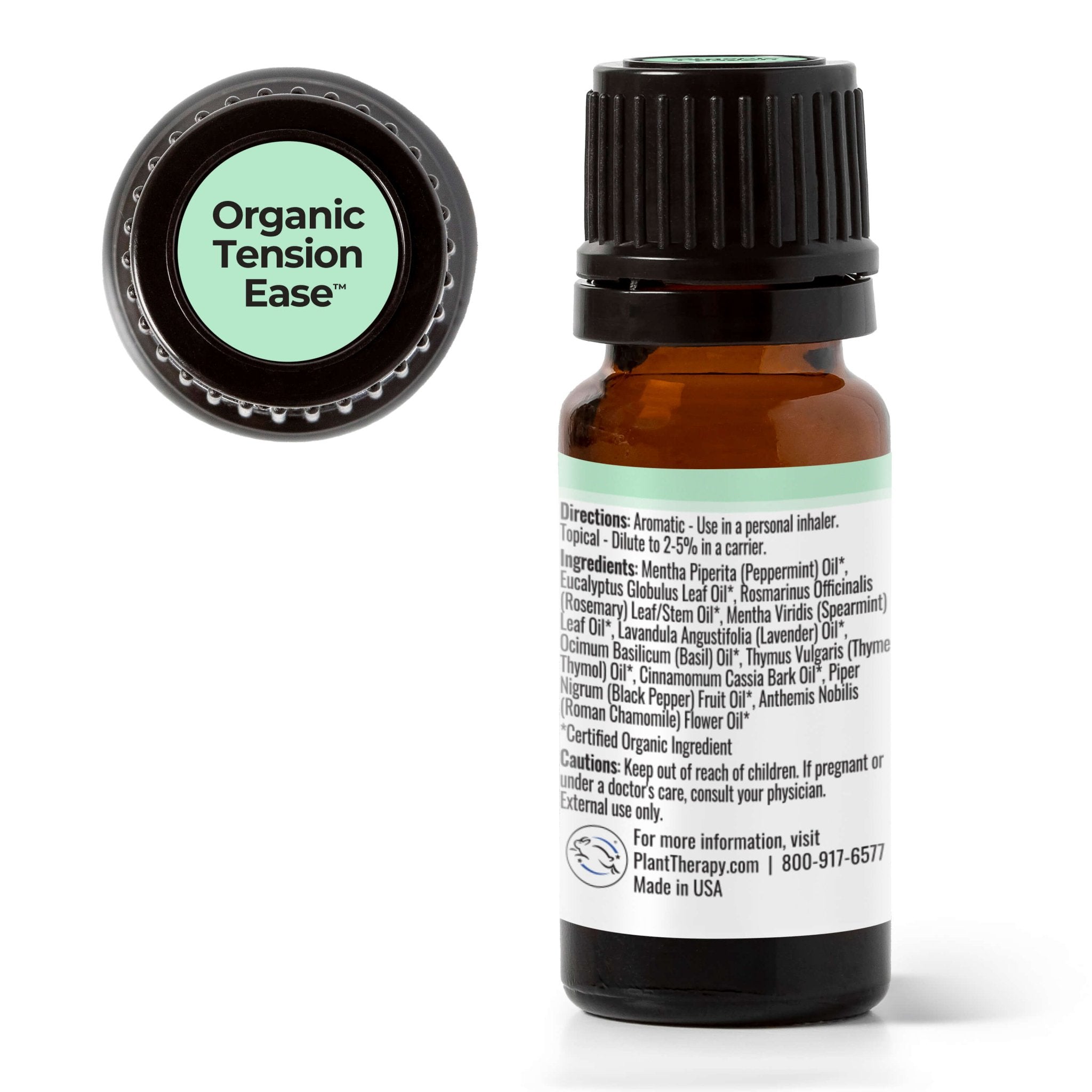 Organic Tension Ease™ Essential Oil Blend Plant Therapy