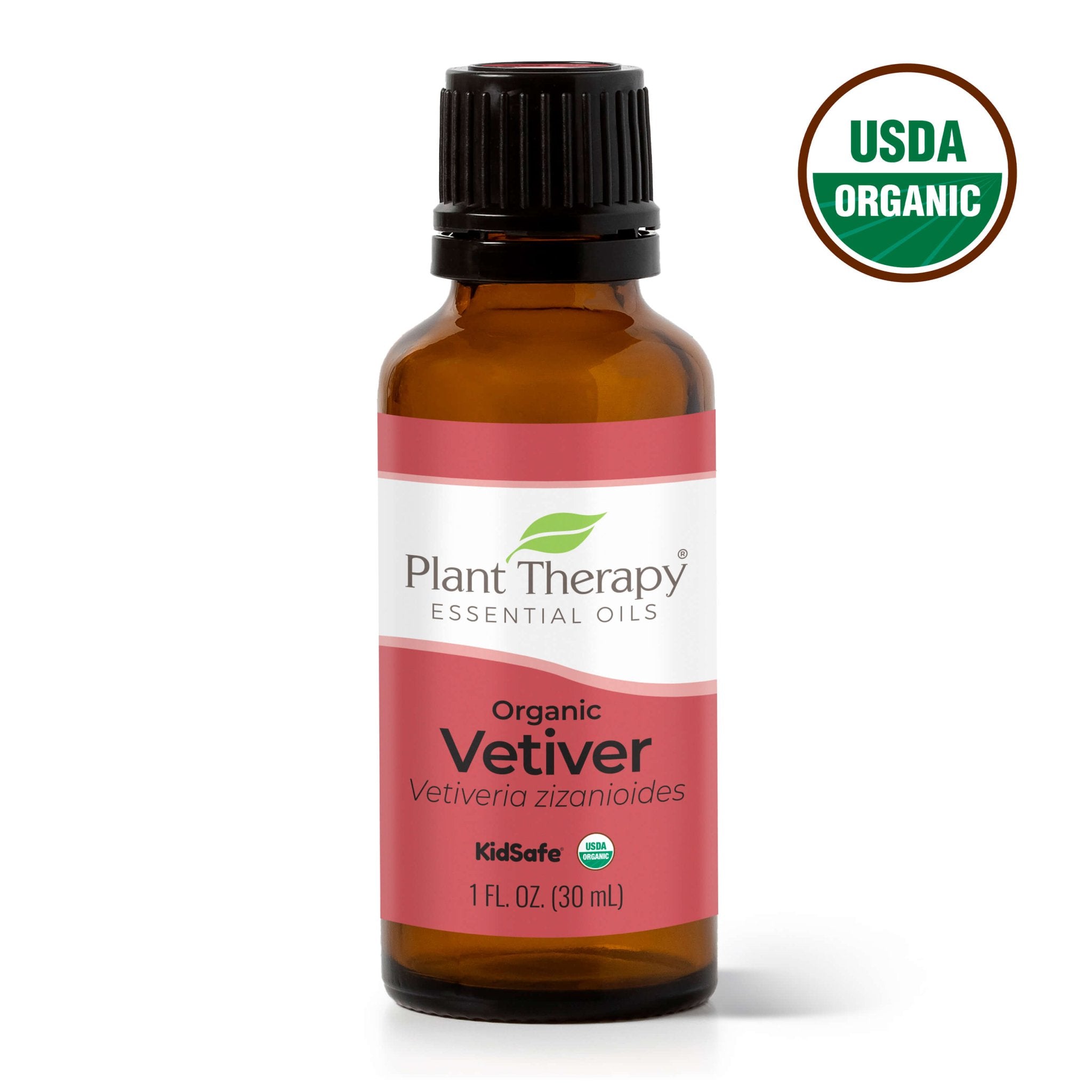 Organic Vetiver Essential Oil Plant Therapy