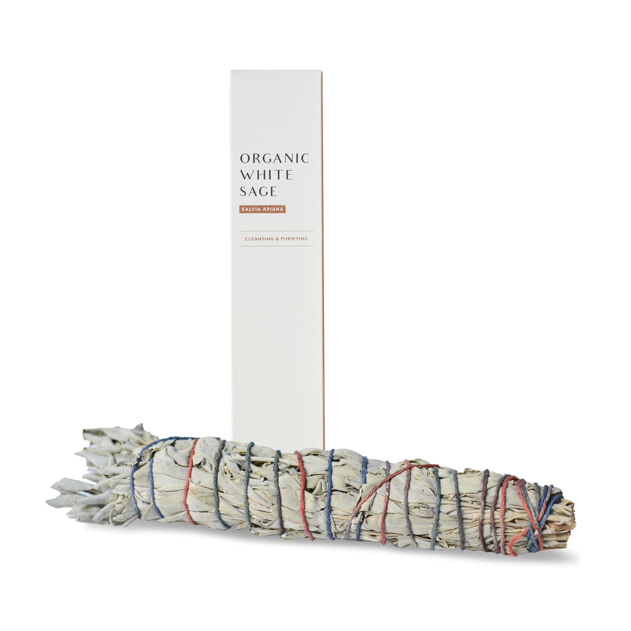 Organic White Sage Smudge Stick - Large CEDAR AND MYRRH