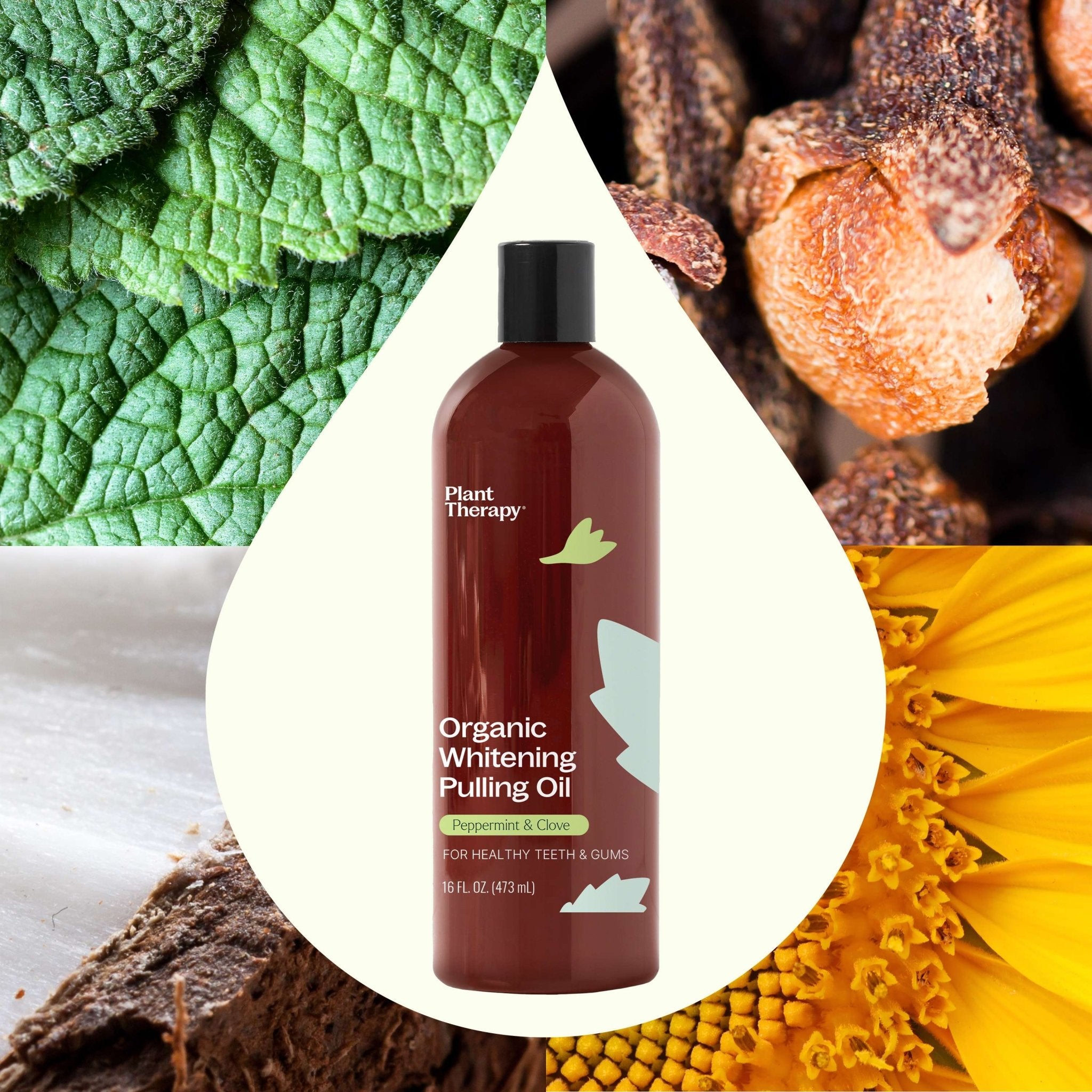 Organic Whitening Pulling Oil Plant Therapy