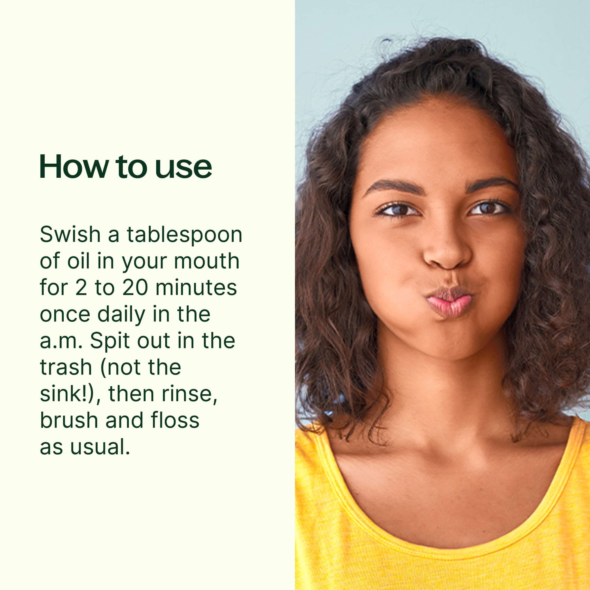 Organic Whitening Pulling Oil Plant Therapy