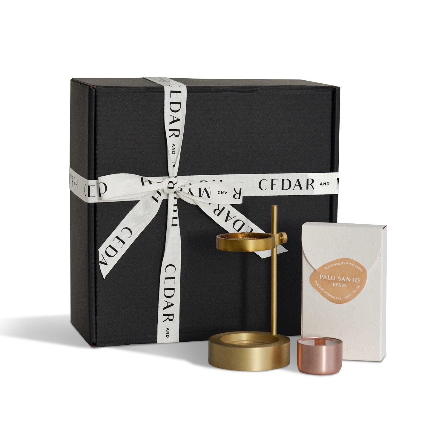 Palo Santo Serenity Gift Set CEDAR AND MYRRH