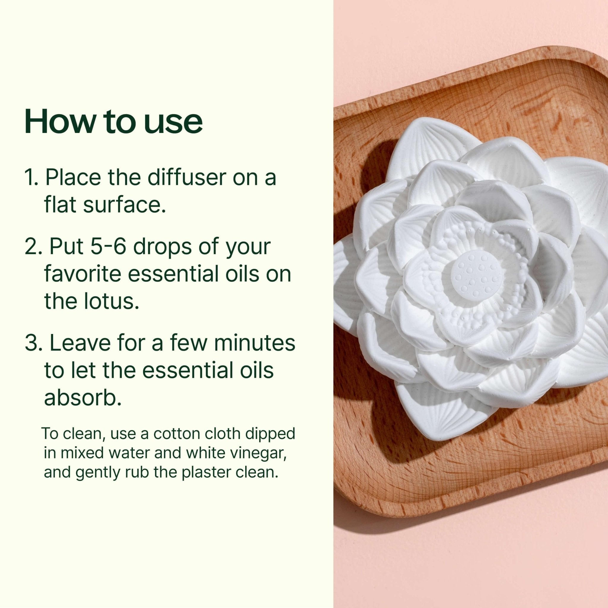 Passive Lotus Diffuser Plant Therapy