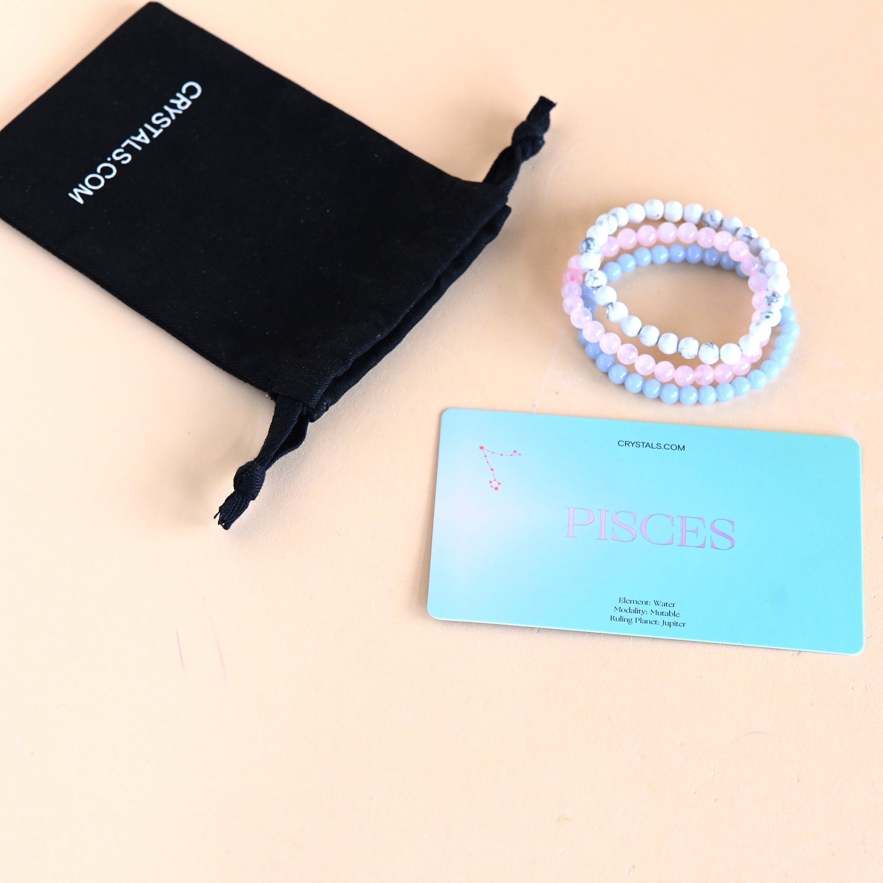 Pisces Bracelet Trio CRYSTALS.COM