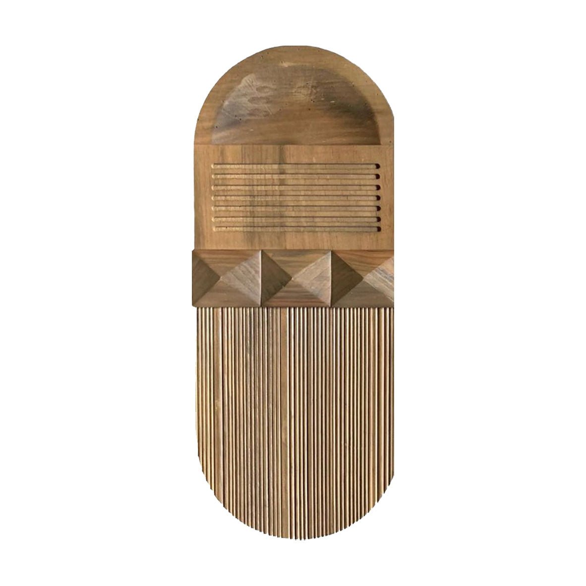 Planos Wooden Wall Art by Diego Olivero Studio MESO