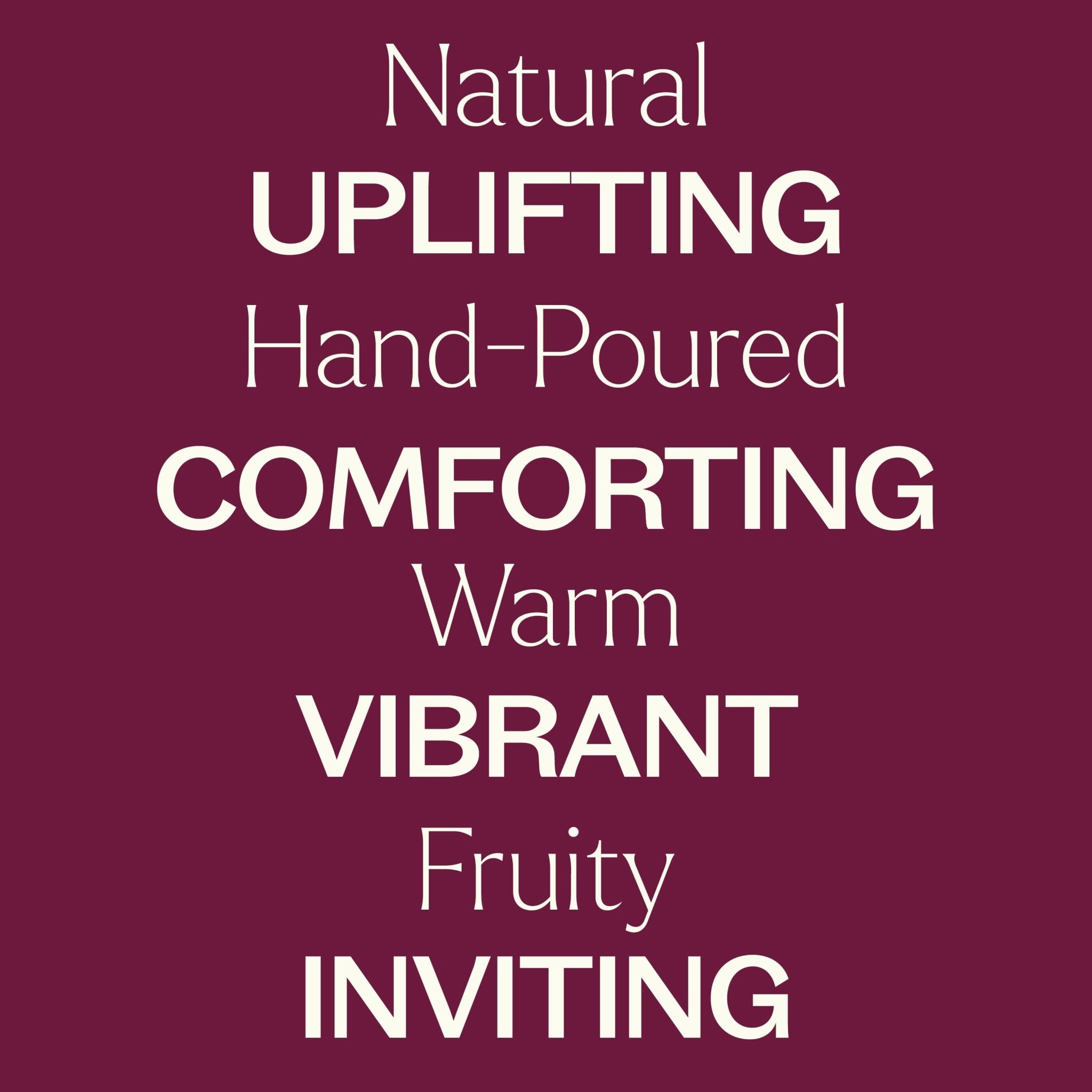 Pomegranate Glow Naturally Scented Candle Plant Therapy