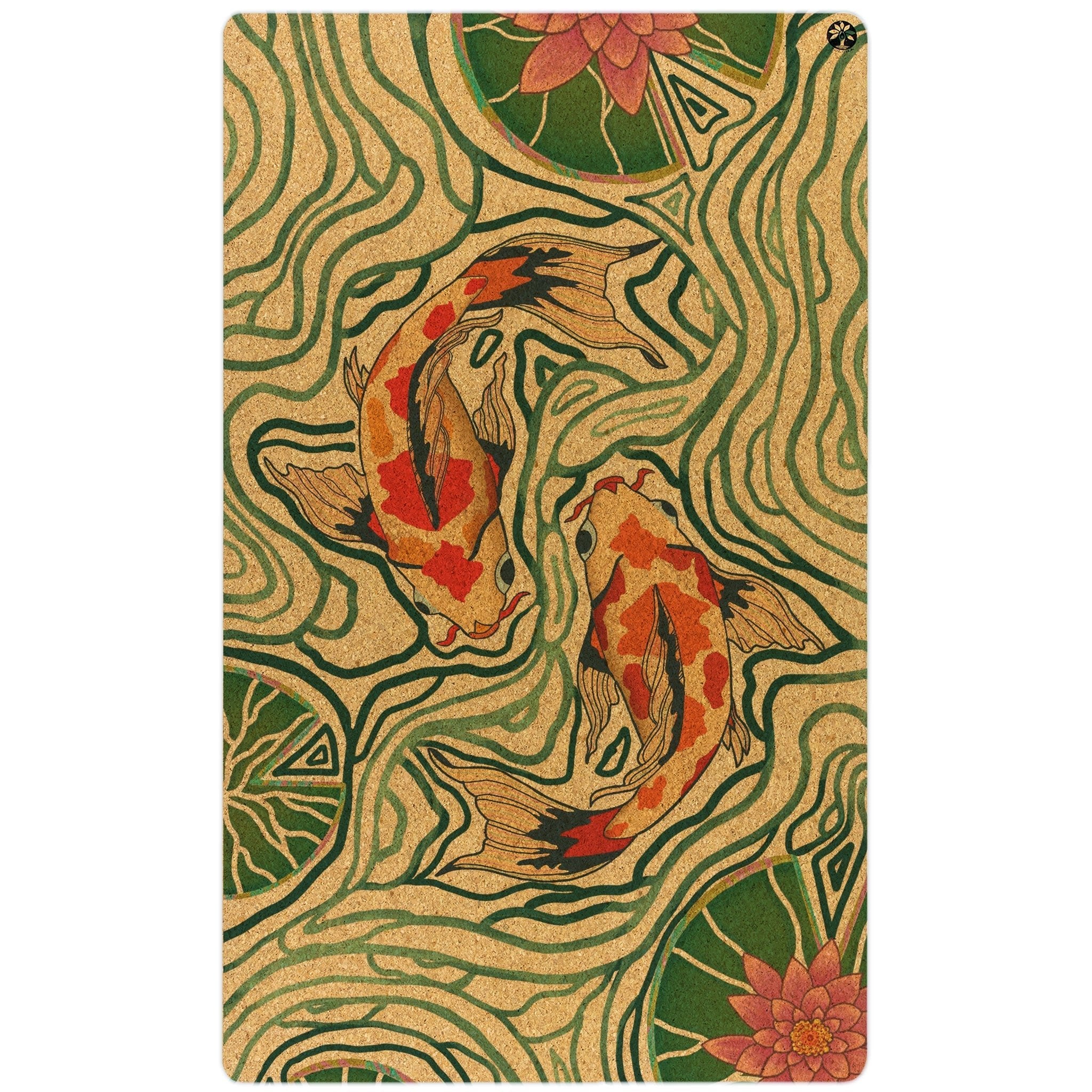 Pond of Harmony Nomad XL Cork Yoga Mat Yoloha Yoga