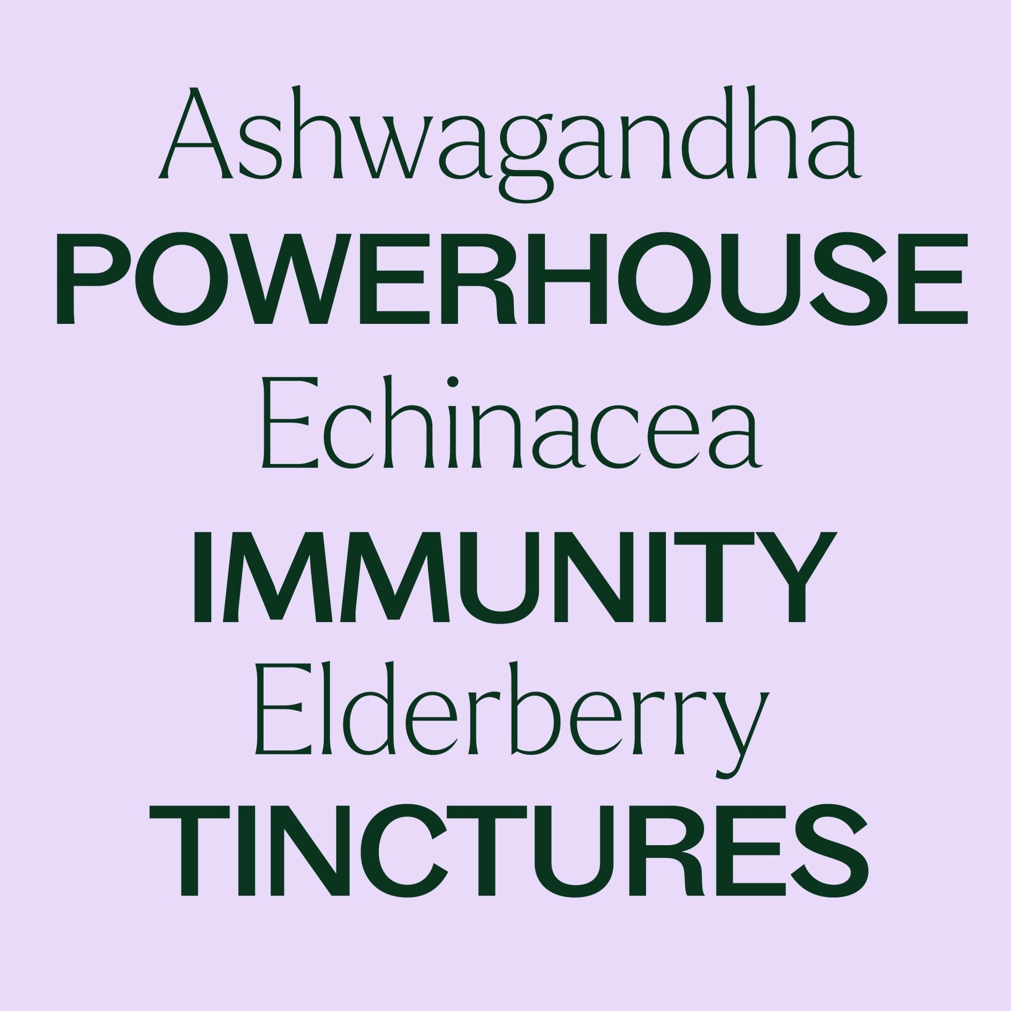 Powerhouse Immunity Tincture Trio Set Plant Therapy