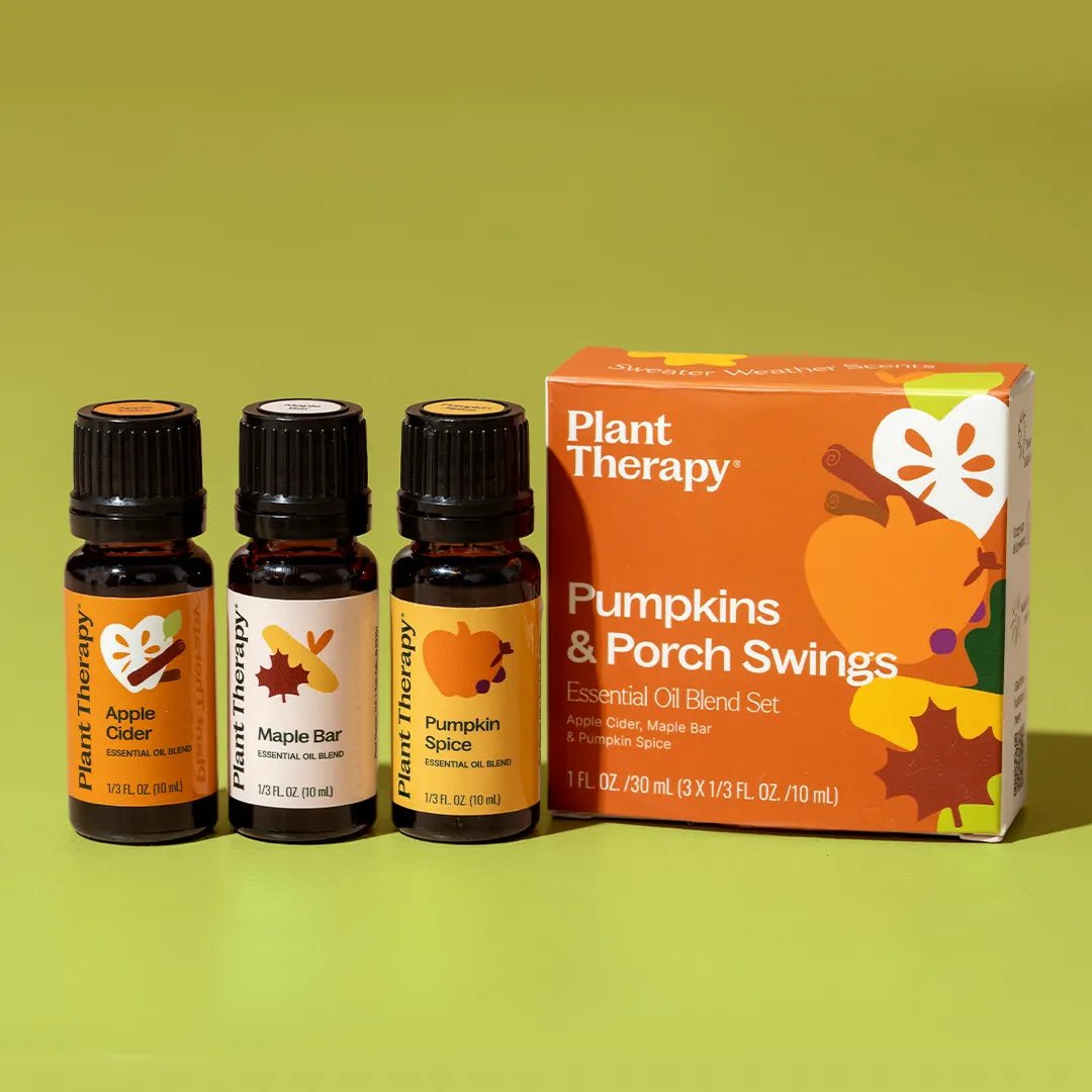 Pumpkins & Porch Swings Essential Oil Blend 3 Set Plant Therapy