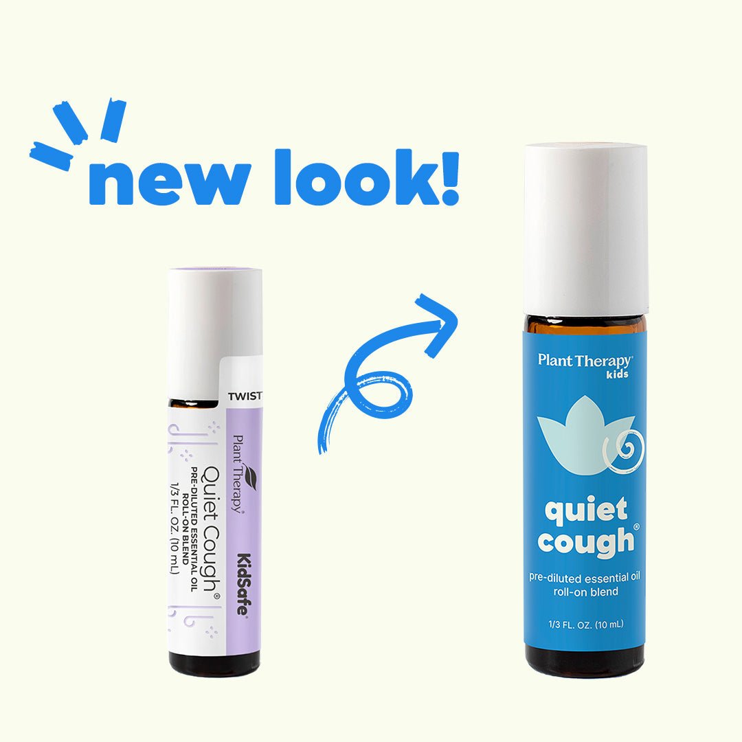Quiet Cough® Essential Oil Blend Pre - Diluted Roll - On Plant Therapy
