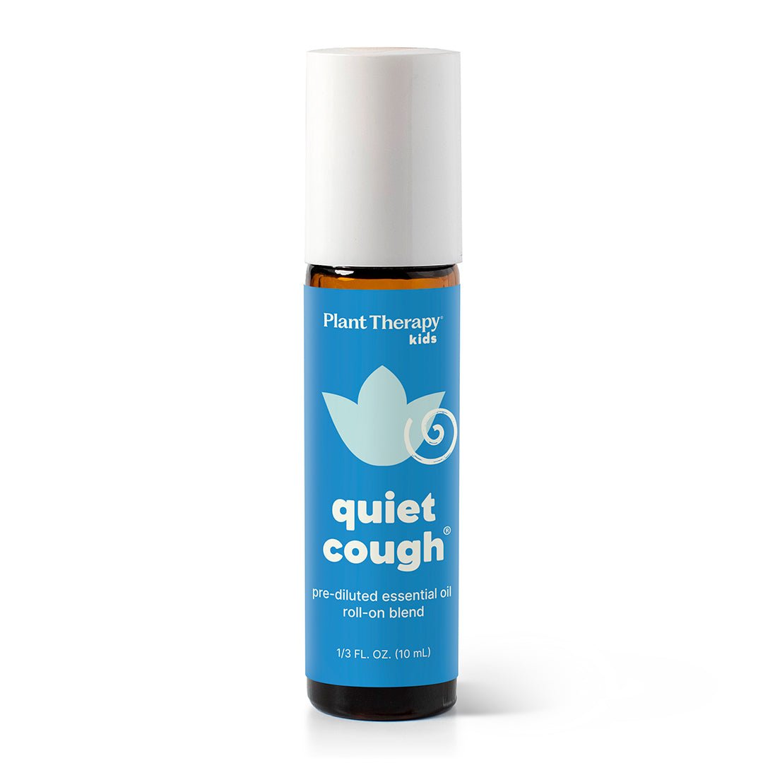 Quiet Cough® Essential Oil Blend Pre - Diluted Roll - On Plant Therapy