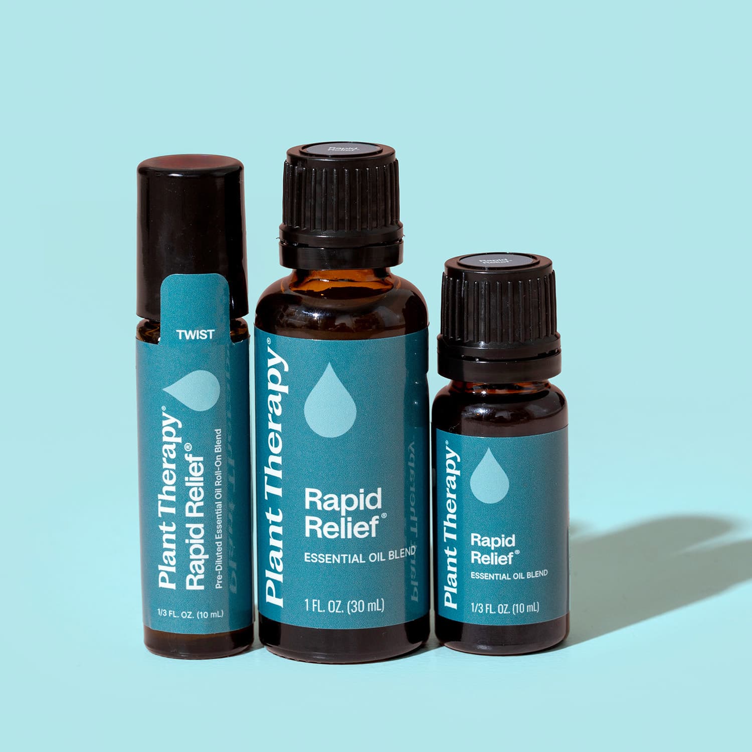 Rapid Relief Essential Oil Blend Pre - Diluted Roll - On Plant Therapy