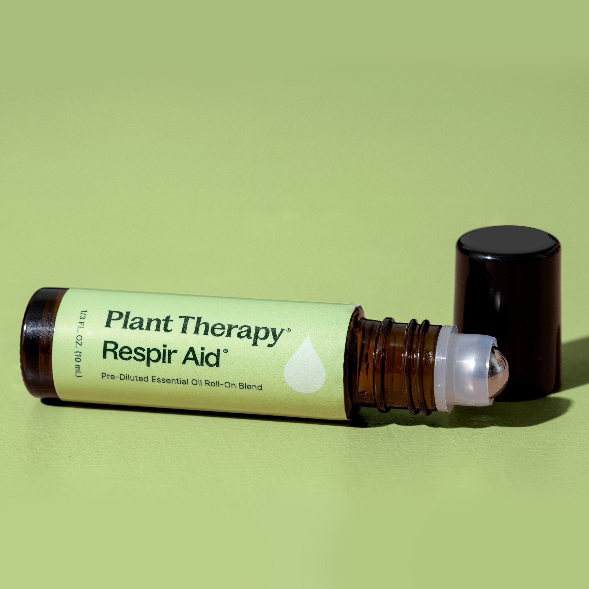 Respir Aid Essential Oil Blend Pre - Diluted Roll - On Plant Therapy