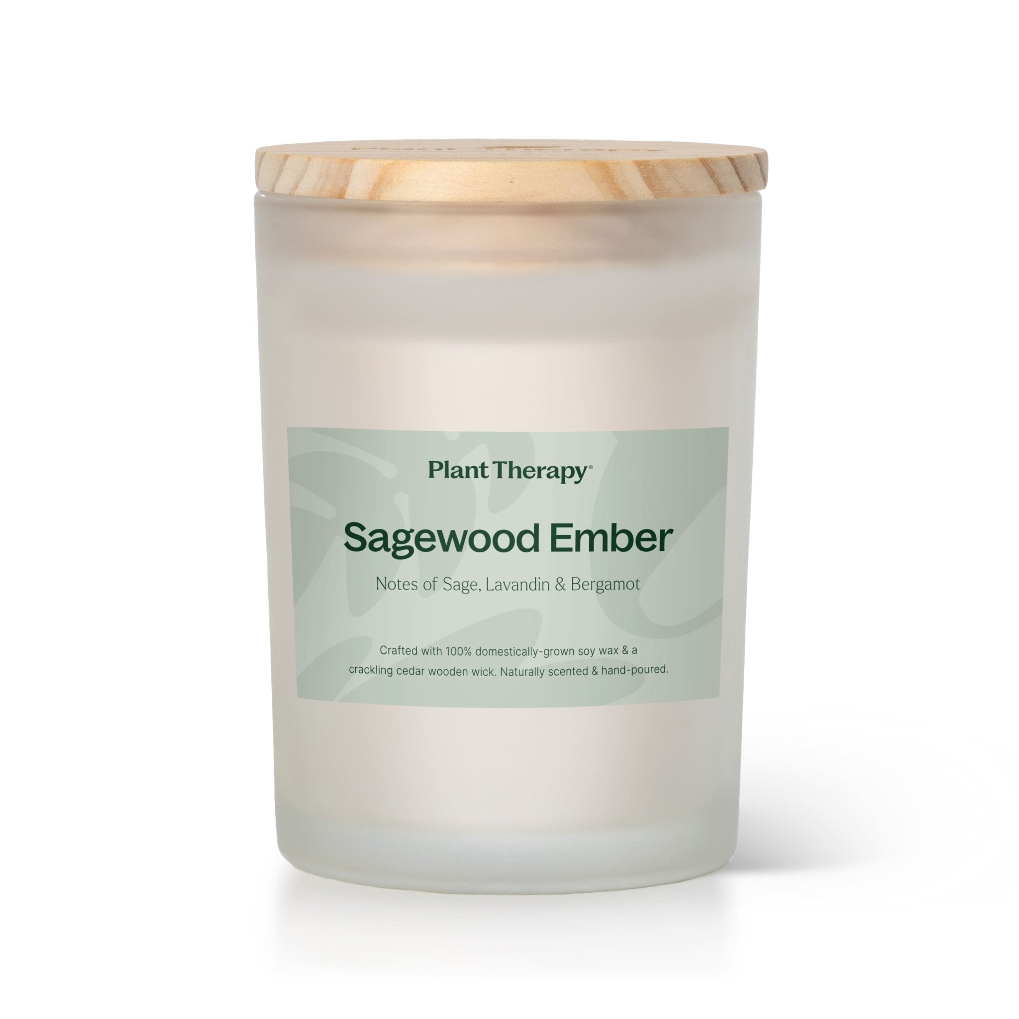 Sagewood Ember Naturally Scented Candle Plant Therapy