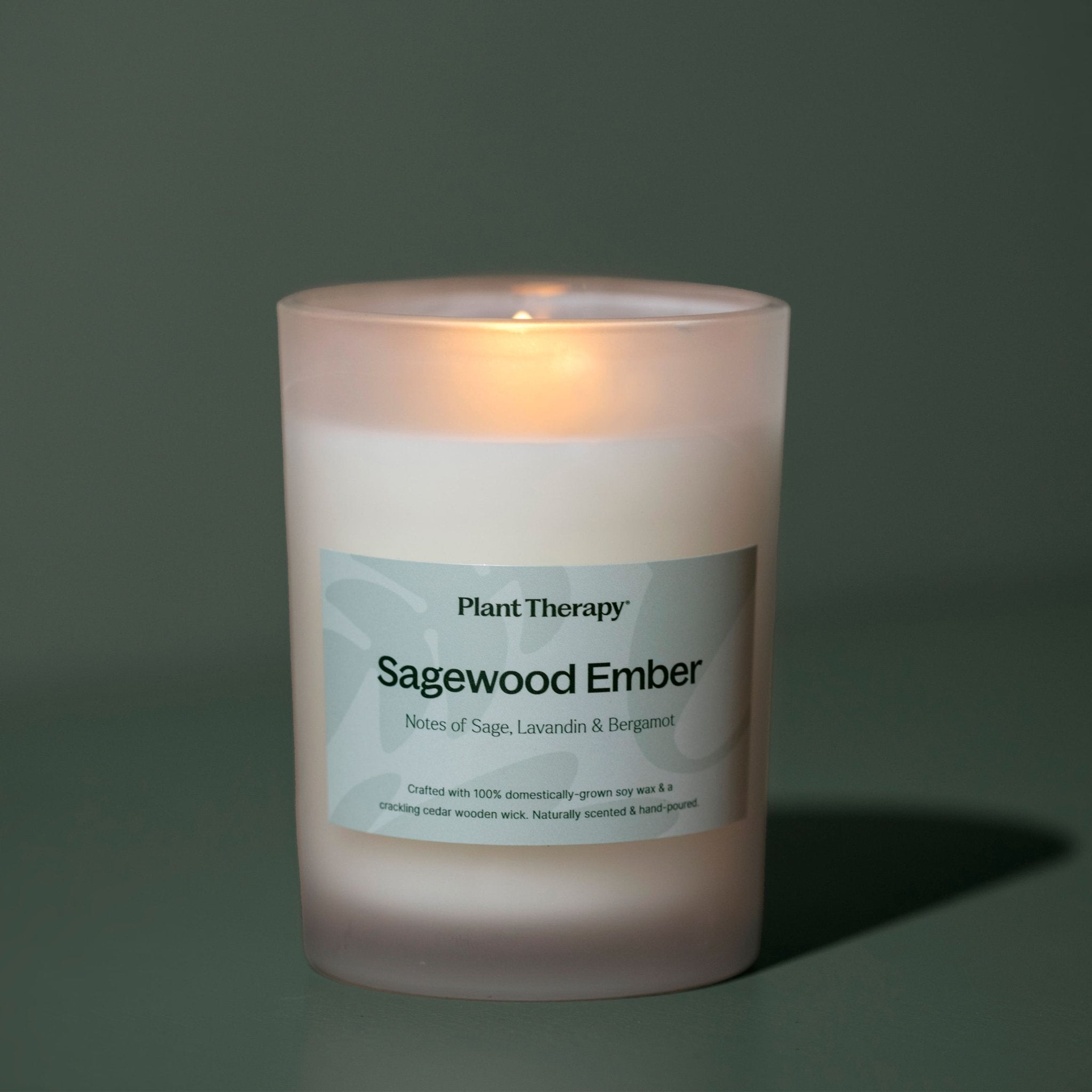 Sagewood Ember Naturally Scented Candle Plant Therapy