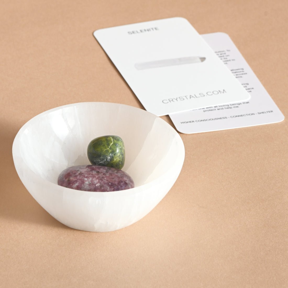 Selenite Bowl CRYSTALS.COM