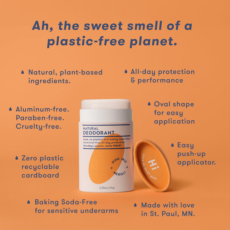 Sensitive Plastic - Free Deodorant HiBAR